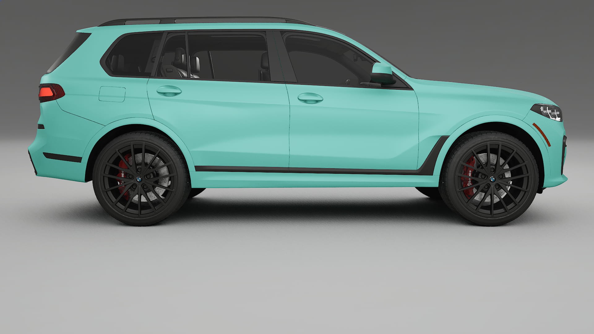 BMW X7 M G07 TPU Lackskyddsfilm | FROST Färgskiftande PPF – Komplett Förskuret Kit