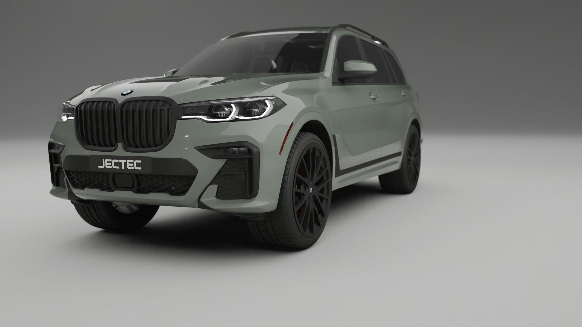 BMW X7 M G07 TPU Lackskyddsfilm | SLATE Färgskiftande PPF – Komplett Förskuret Kit