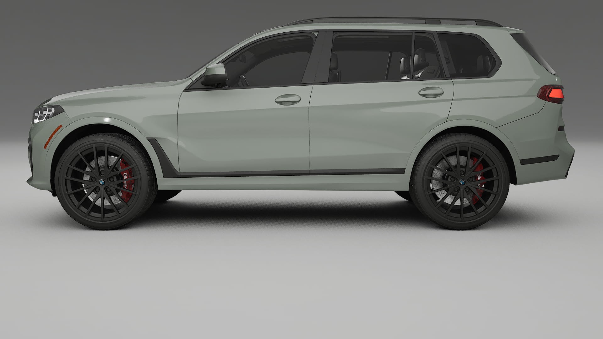 BMW X7 M G07 TPU Lackskyddsfilm | SLATE Färgskiftande PPF – Komplett Förskuret Kit