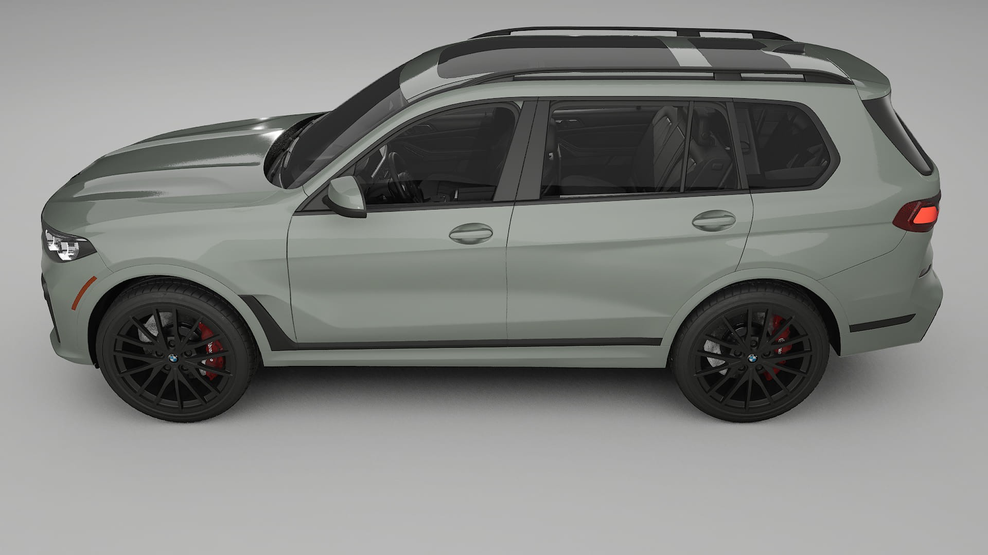 BMW X7 M G07 TPU Lackskyddsfilm | SLATE Färgskiftande PPF – Komplett Förskuret Kit