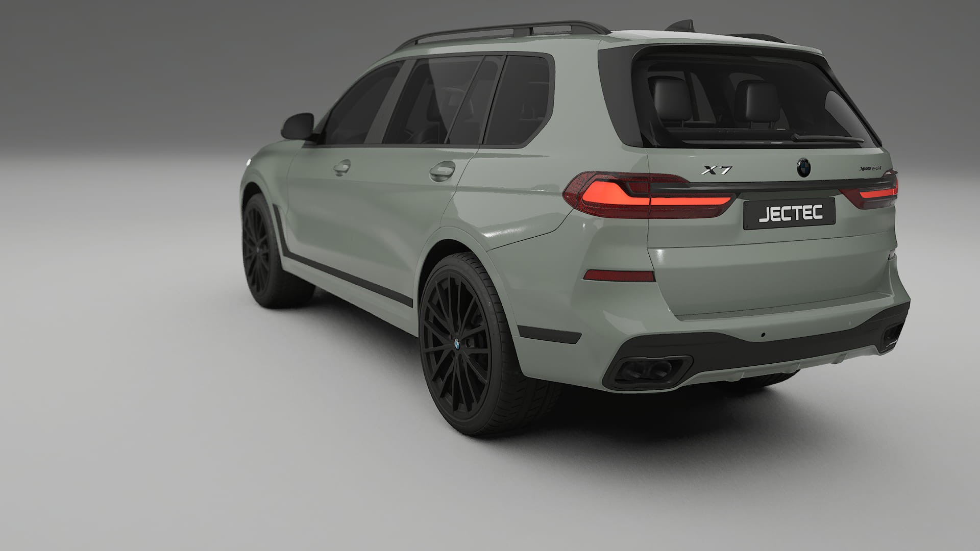 BMW X7 M G07 TPU Lackskyddsfilm | SLATE Färgskiftande PPF – Komplett Förskuret Kit