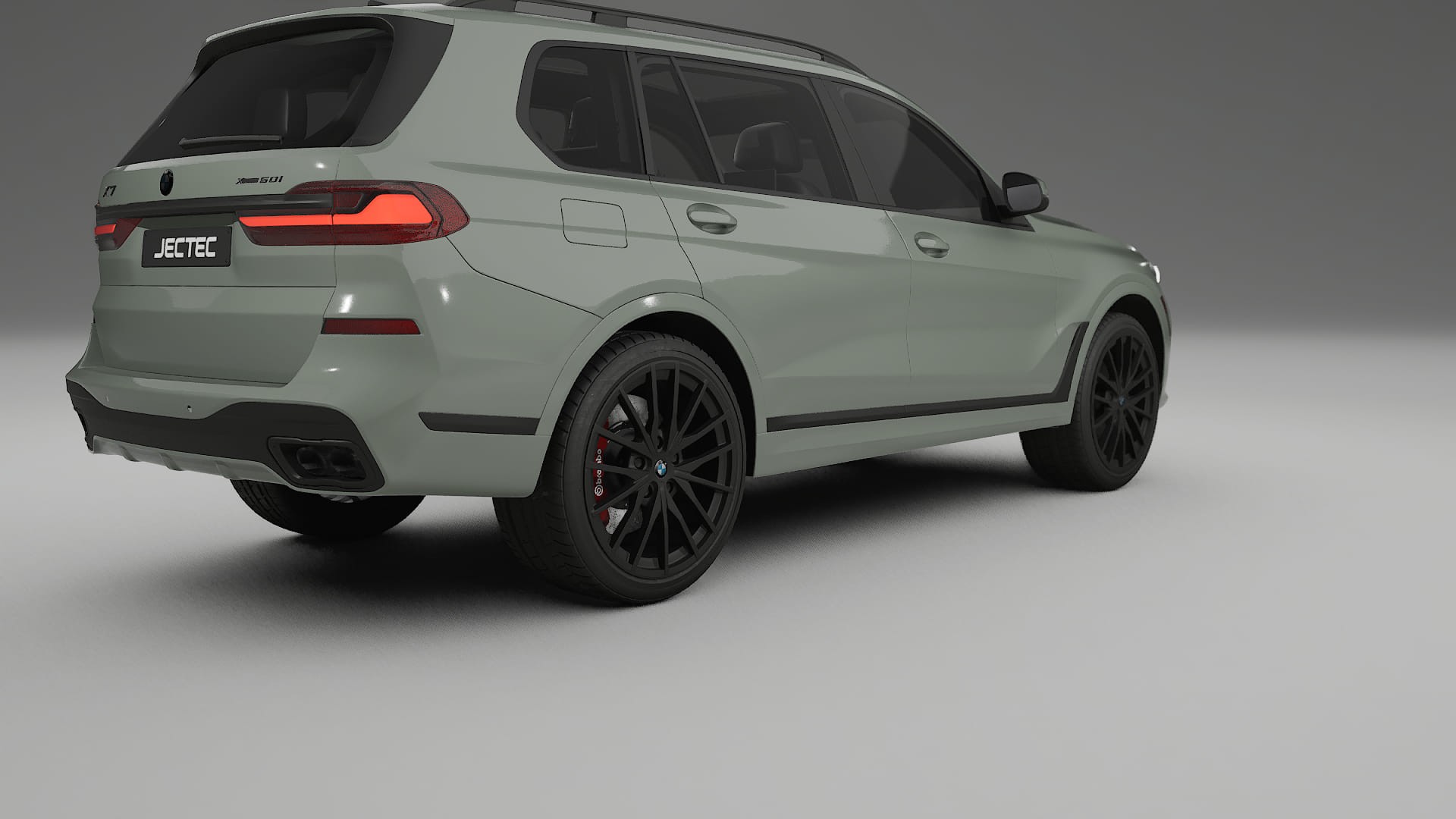 BMW X7 M G07 TPU Lackskyddsfilm | SLATE Färgskiftande PPF – Komplett Förskuret Kit