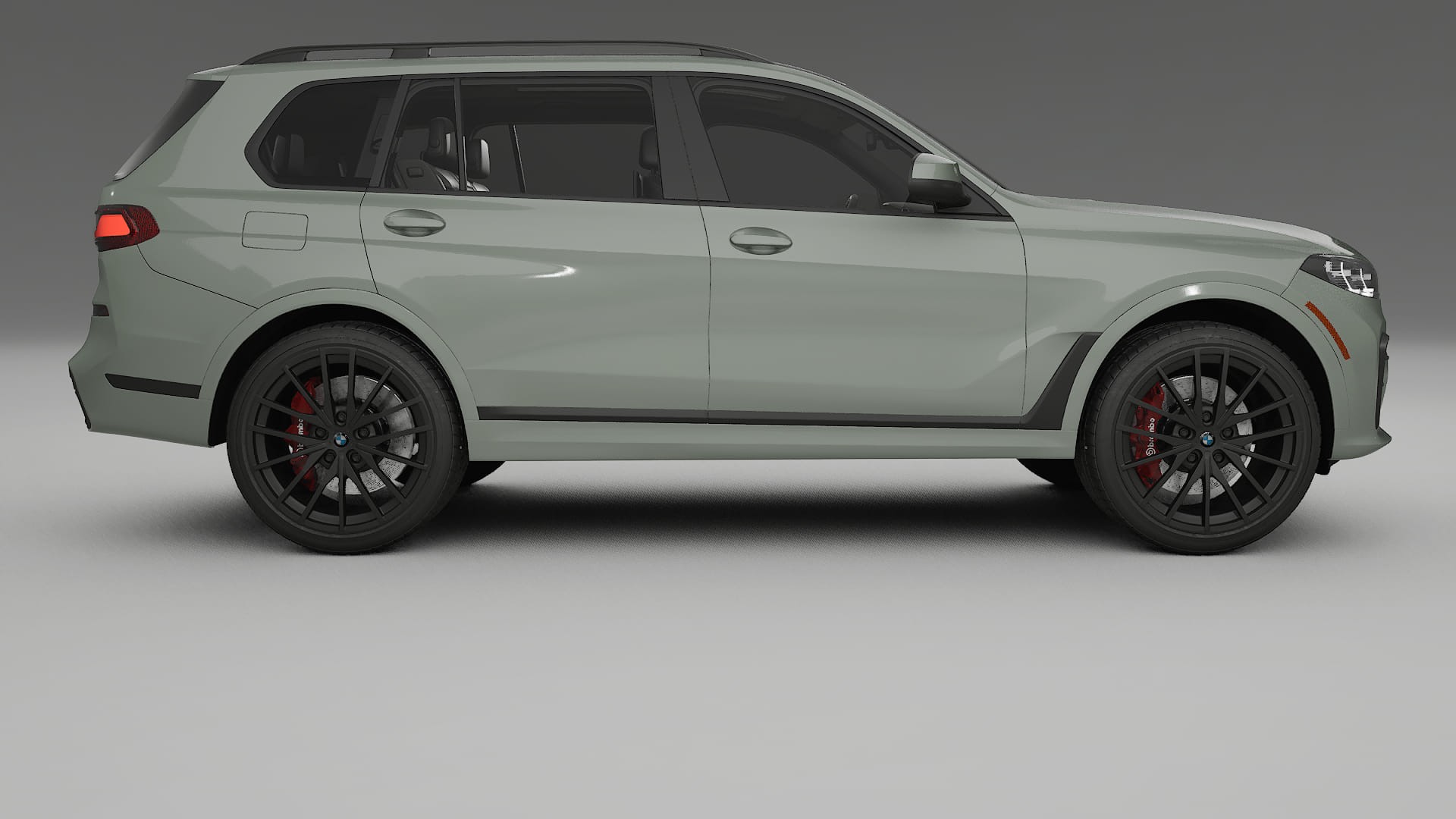 BMW X7 M G07 TPU Lackskyddsfilm | SLATE Färgskiftande PPF – Komplett Förskuret Kit