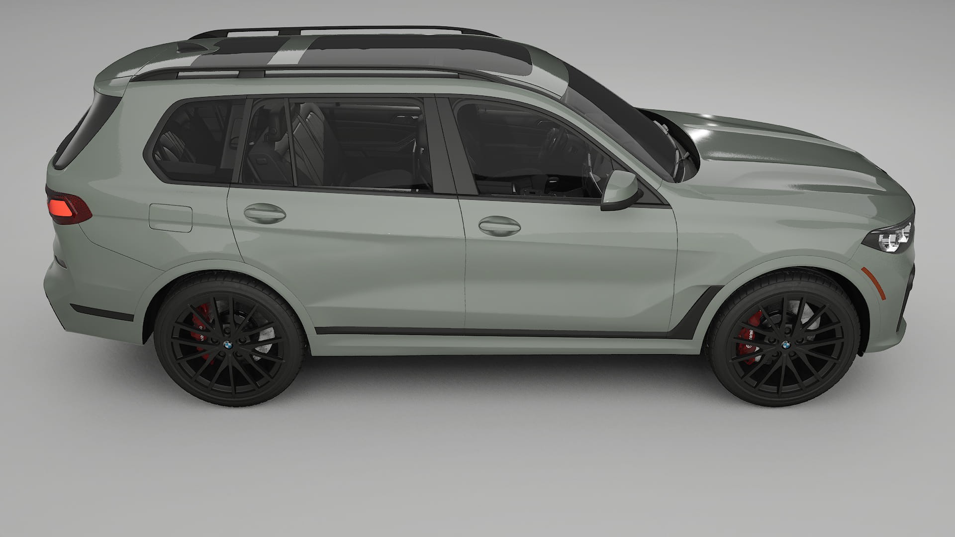 BMW X7 M G07 TPU Lackskyddsfilm | SLATE Färgskiftande PPF – Komplett Förskuret Kit