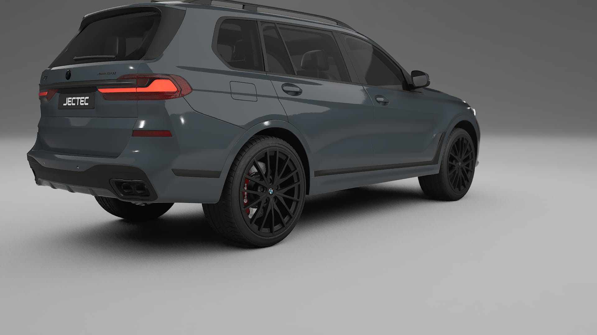 BMW X7 M G07 TPU Lackskyddsfilm | GRANITE Färgskiftande PPF – Komplett Förskuret Kit