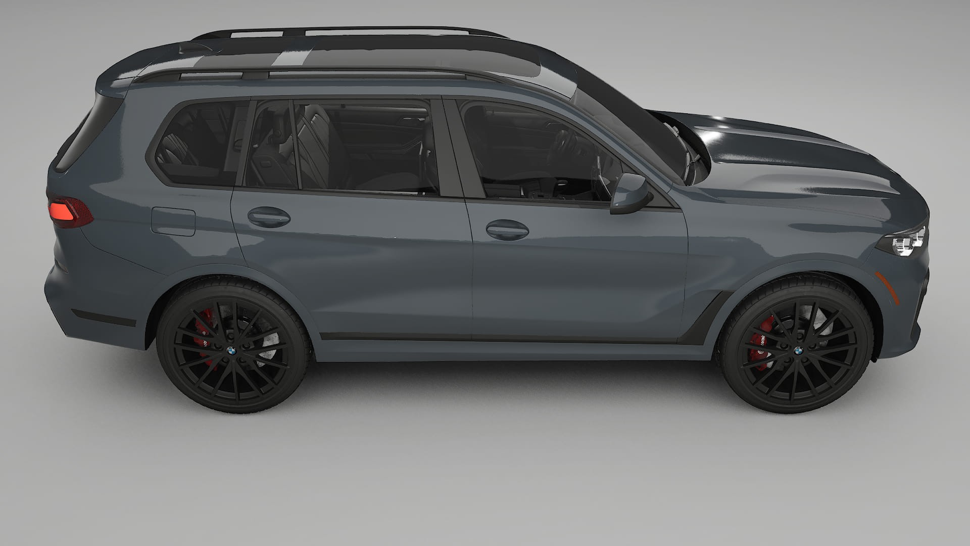 BMW X7 M G07 TPU Lackskyddsfilm | GRANITE Färgskiftande PPF – Komplett Förskuret Kit