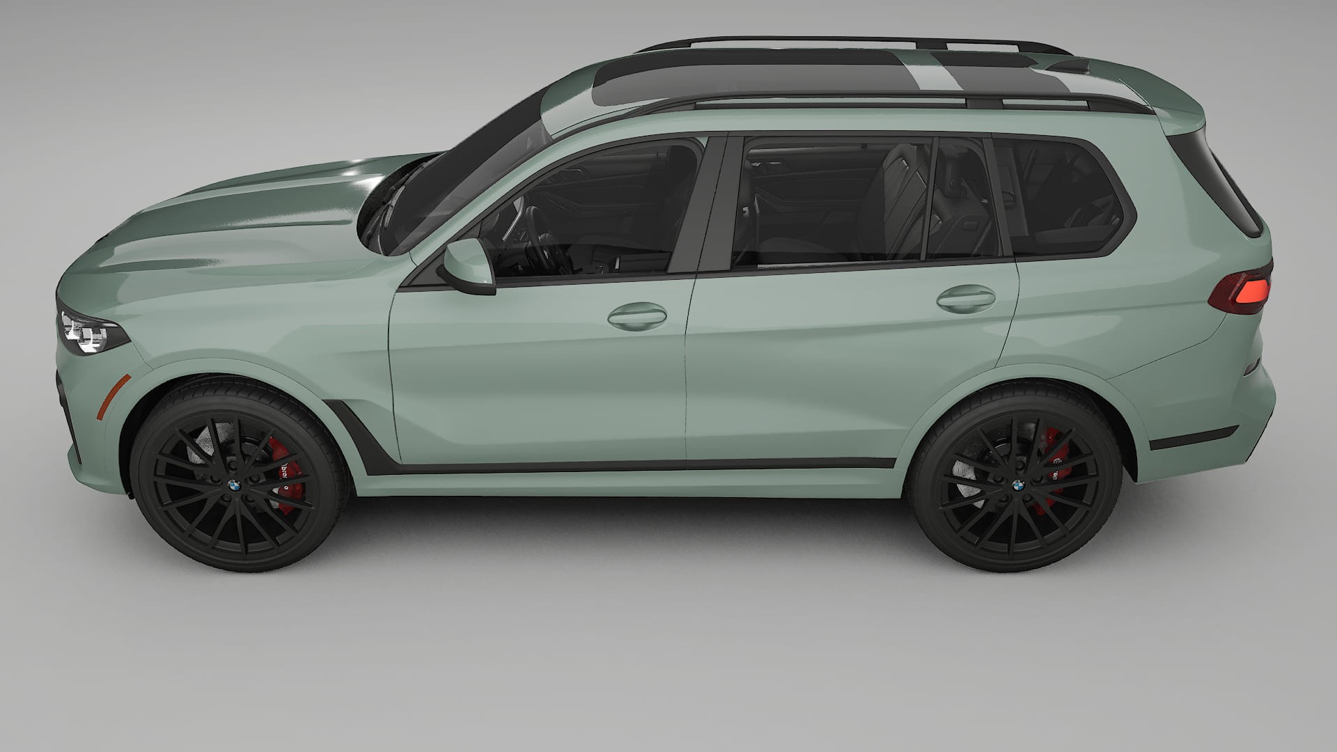 BMW X7 M G07 TPU Lackskyddsfilm | CINDER Färgskiftande PPF – Komplett Förskuret Kit