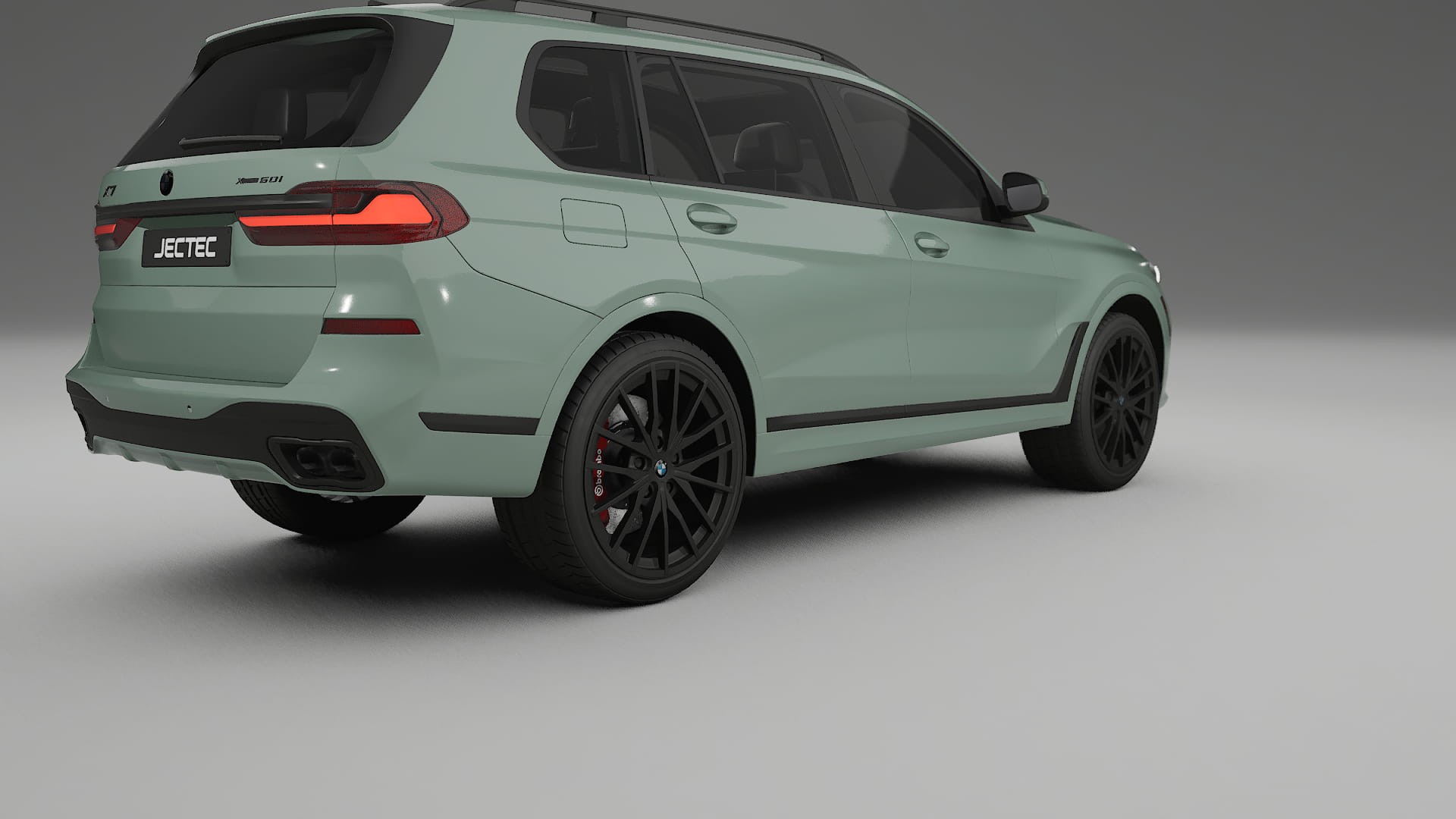 BMW X7 M G07 TPU Lackskyddsfilm | CINDER Färgskiftande PPF – Komplett Förskuret Kit