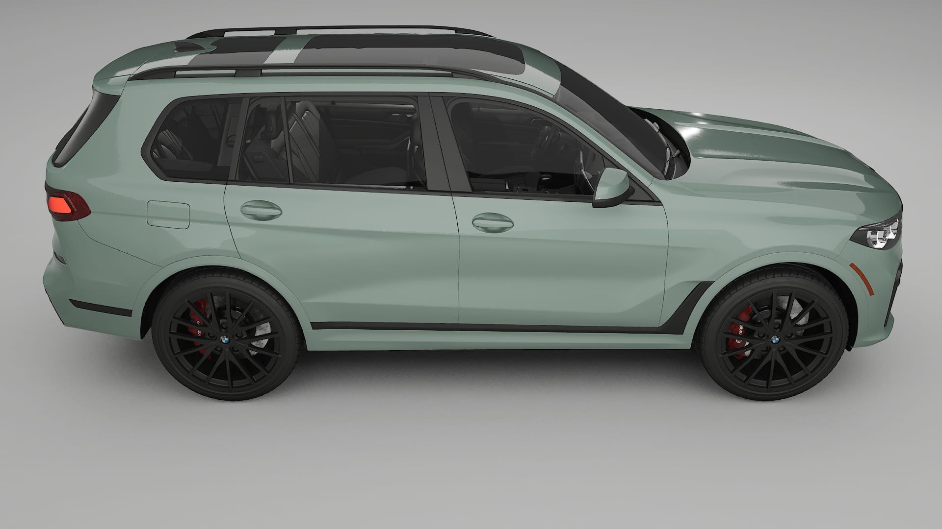 BMW X7 M G07 TPU Lackskyddsfilm | CINDER Färgskiftande PPF – Komplett Förskuret Kit