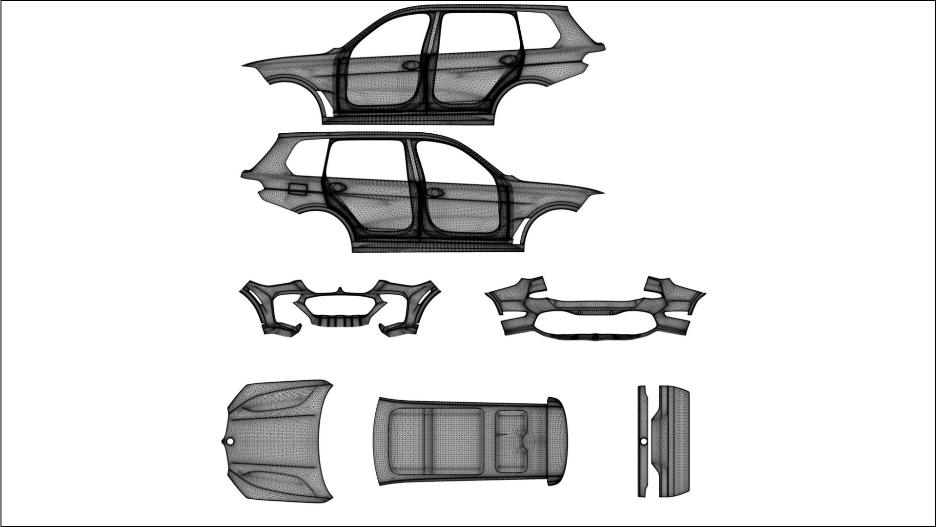 BMW X7 M G07 TPU Lackskyddsfilm | ROCKET Färgskiftande PPF – Komplett Förskuret Kit 2