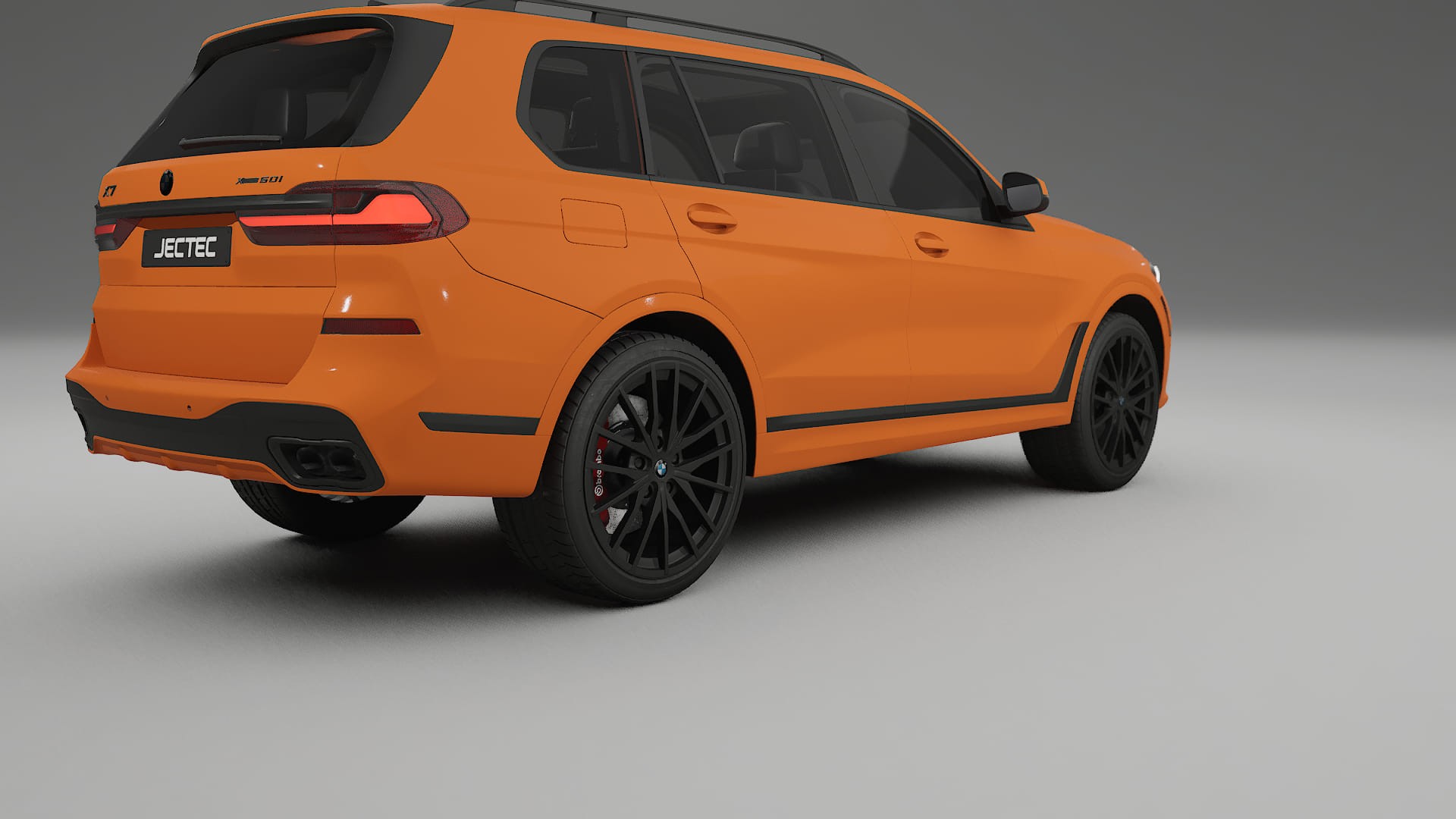 BMW X7 M G07 TPU Lackskyddsfilm | ROCKET Färgskiftande PPF – Komplett Förskuret Kit