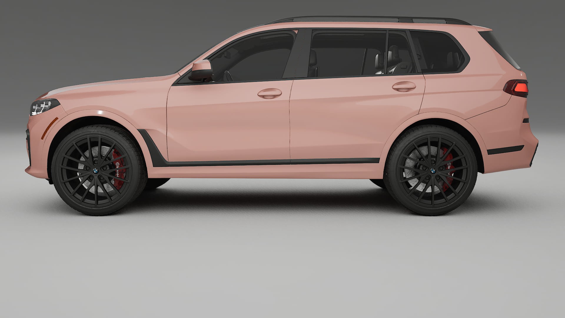 BMW X7 M G07 TPU Lackskyddsfilm | BLUSH Färgskiftande PPF – Komplett Förskuret Kit