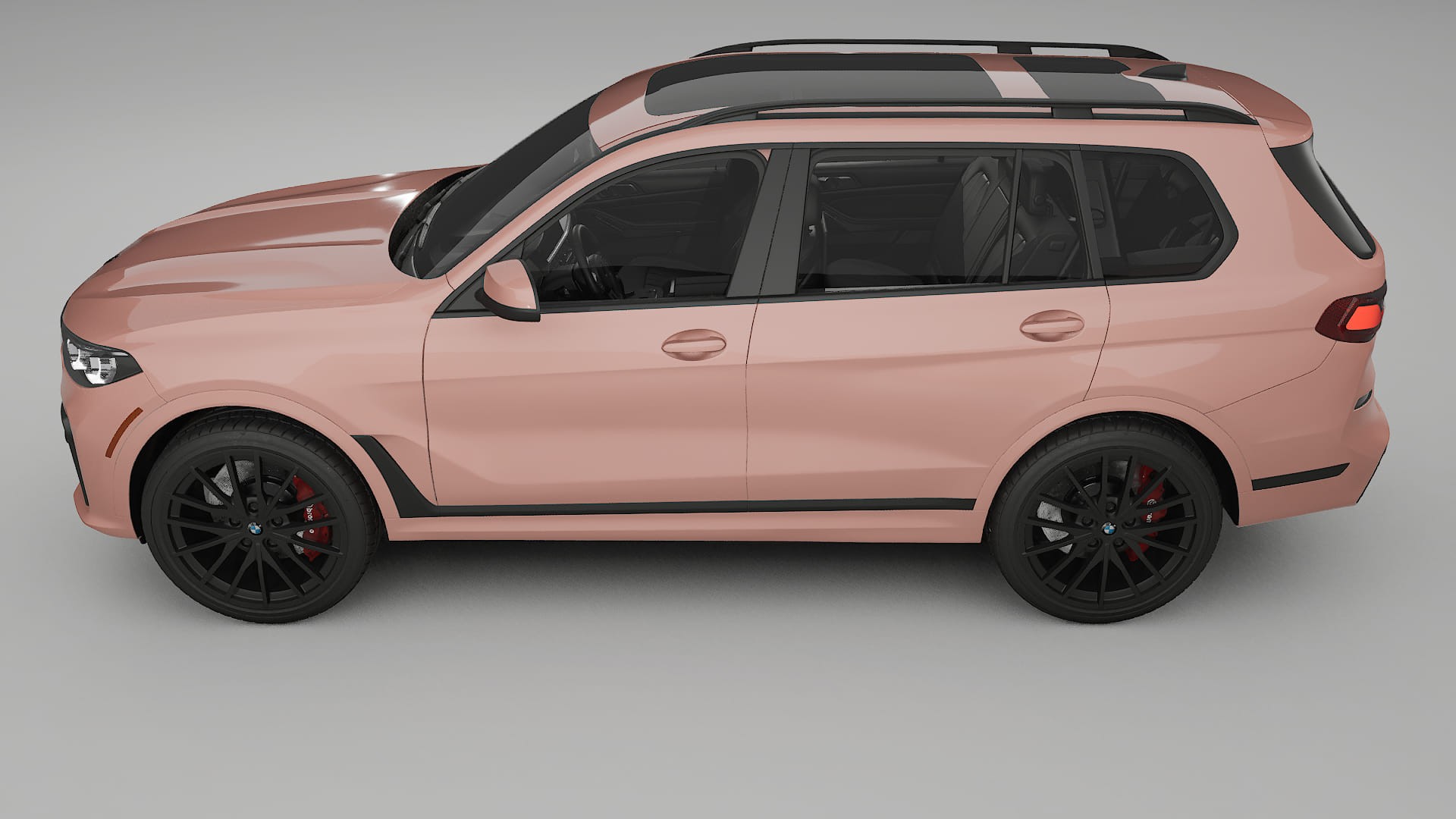BMW X7 M G07 TPU Lackskyddsfilm | BLUSH Färgskiftande PPF – Komplett Förskuret Kit