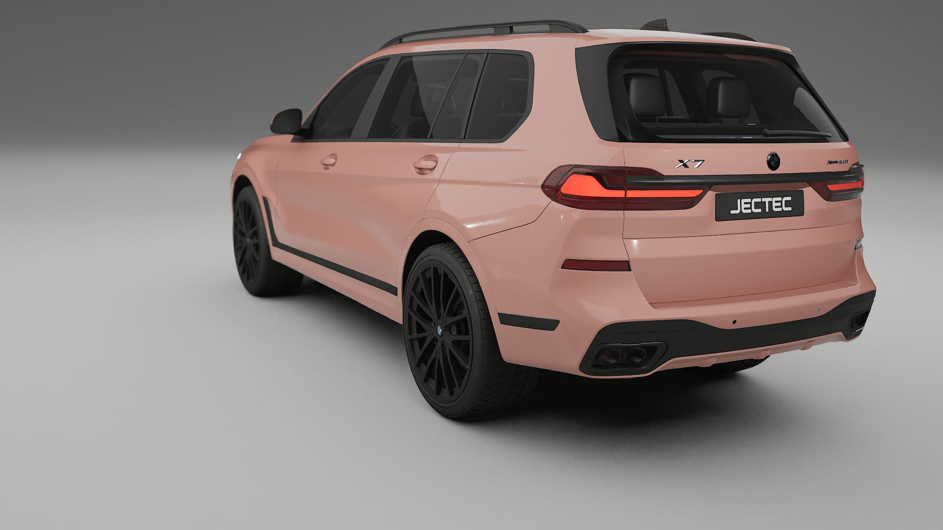 BMW X7 M G07 TPU Lackskyddsfilm | BLUSH Färgskiftande PPF – Komplett Förskuret Kit