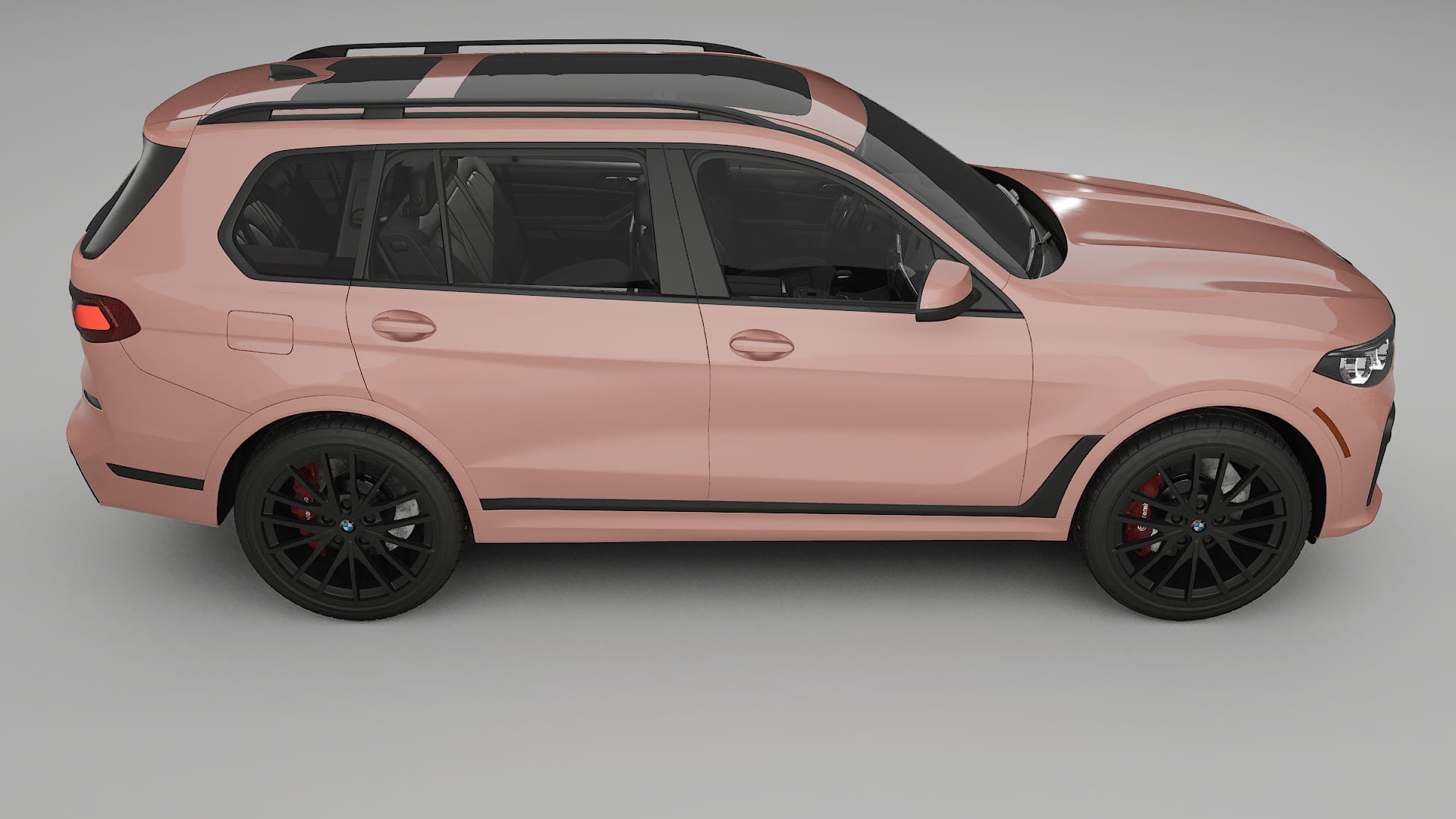 BMW X7 M G07 TPU Lackskyddsfilm | BLUSH Färgskiftande PPF – Komplett Förskuret Kit