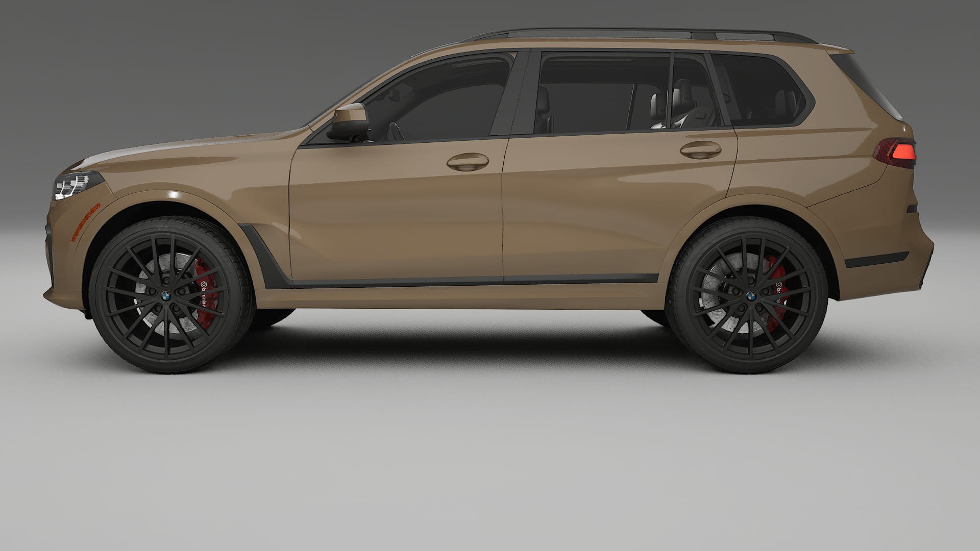 BMW X7 M G07 TPU Lackskyddsfilm | SAHARA Färgskiftande PPF – Komplett Förskuret Kit