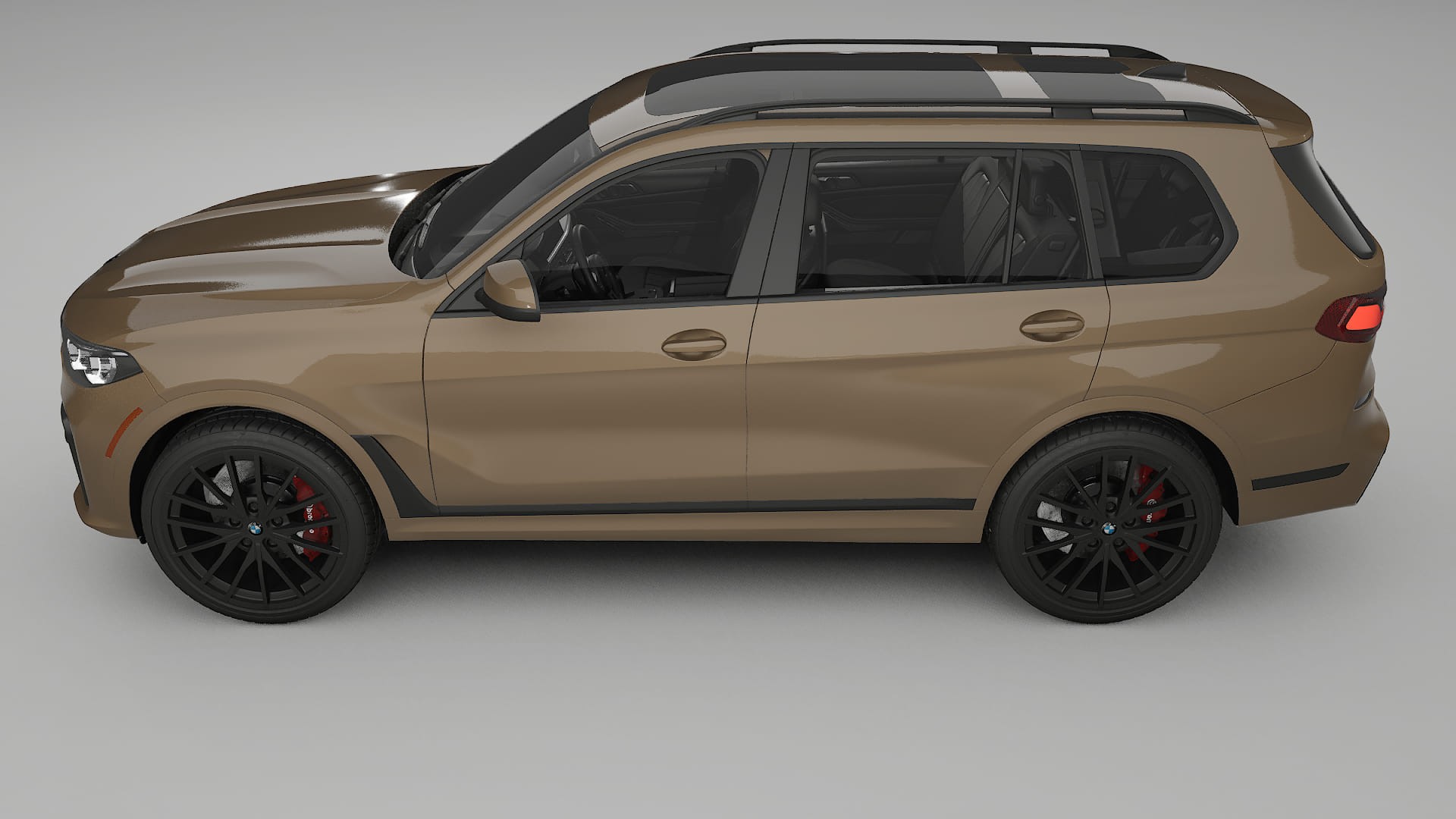 BMW X7 M G07 TPU Lackskyddsfilm | SAHARA Färgskiftande PPF – Komplett Förskuret Kit