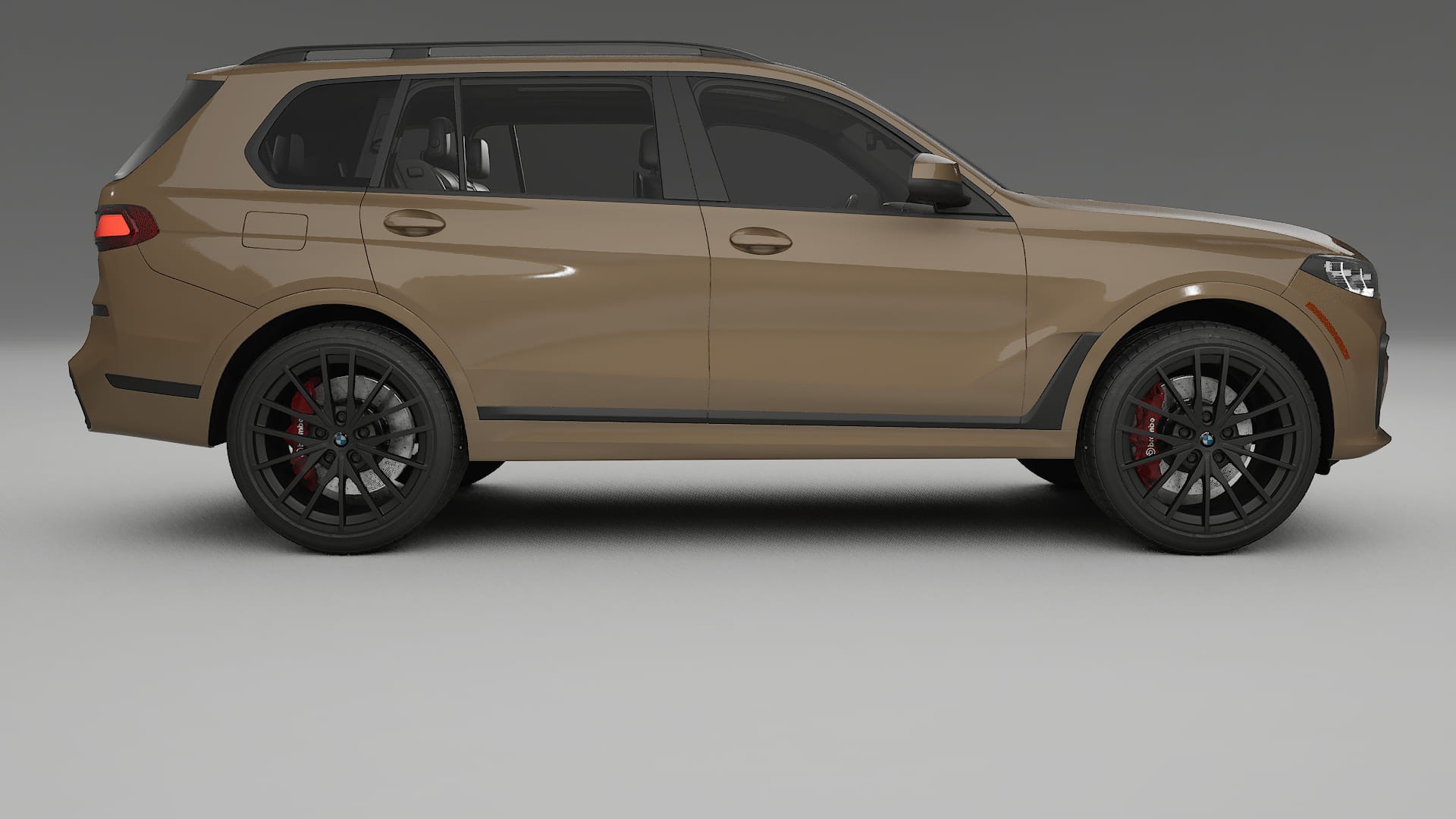 BMW X7 M G07 TPU Lackskyddsfilm | SAHARA Färgskiftande PPF – Komplett Förskuret Kit