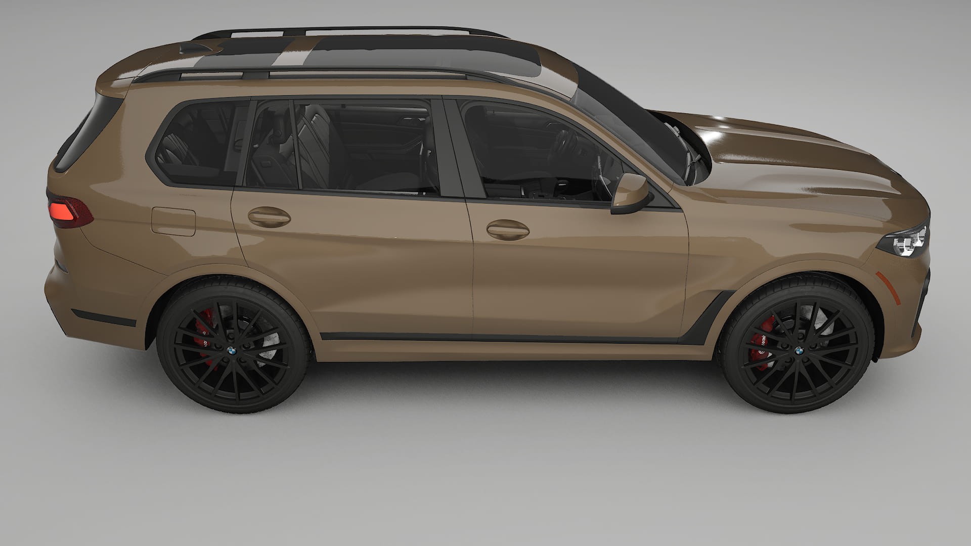 BMW X7 M G07 TPU Lackskyddsfilm | SAHARA Färgskiftande PPF – Komplett Förskuret Kit