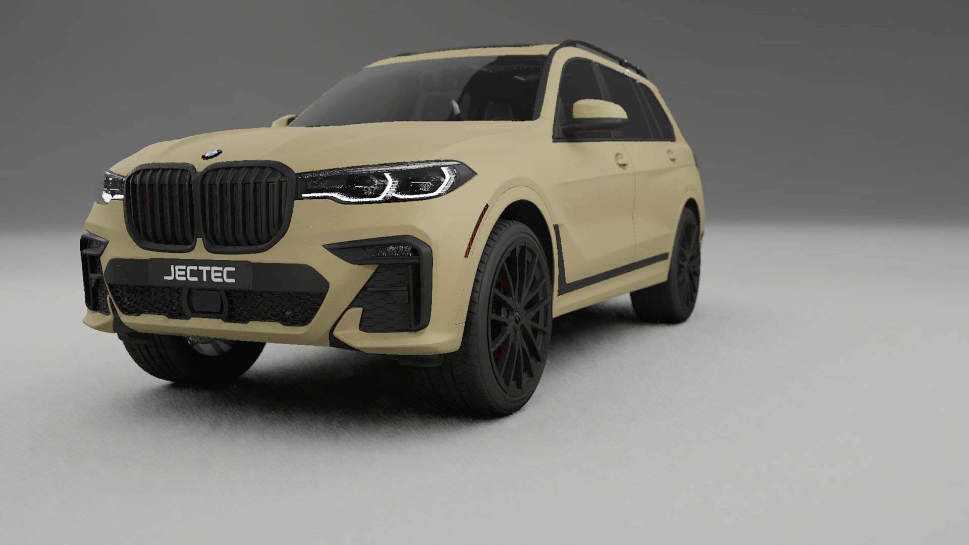 BMW X7 M G07 TPU Lackskyddsfilm | SAND Färgskiftande PPF – Komplett Förskuret Kit