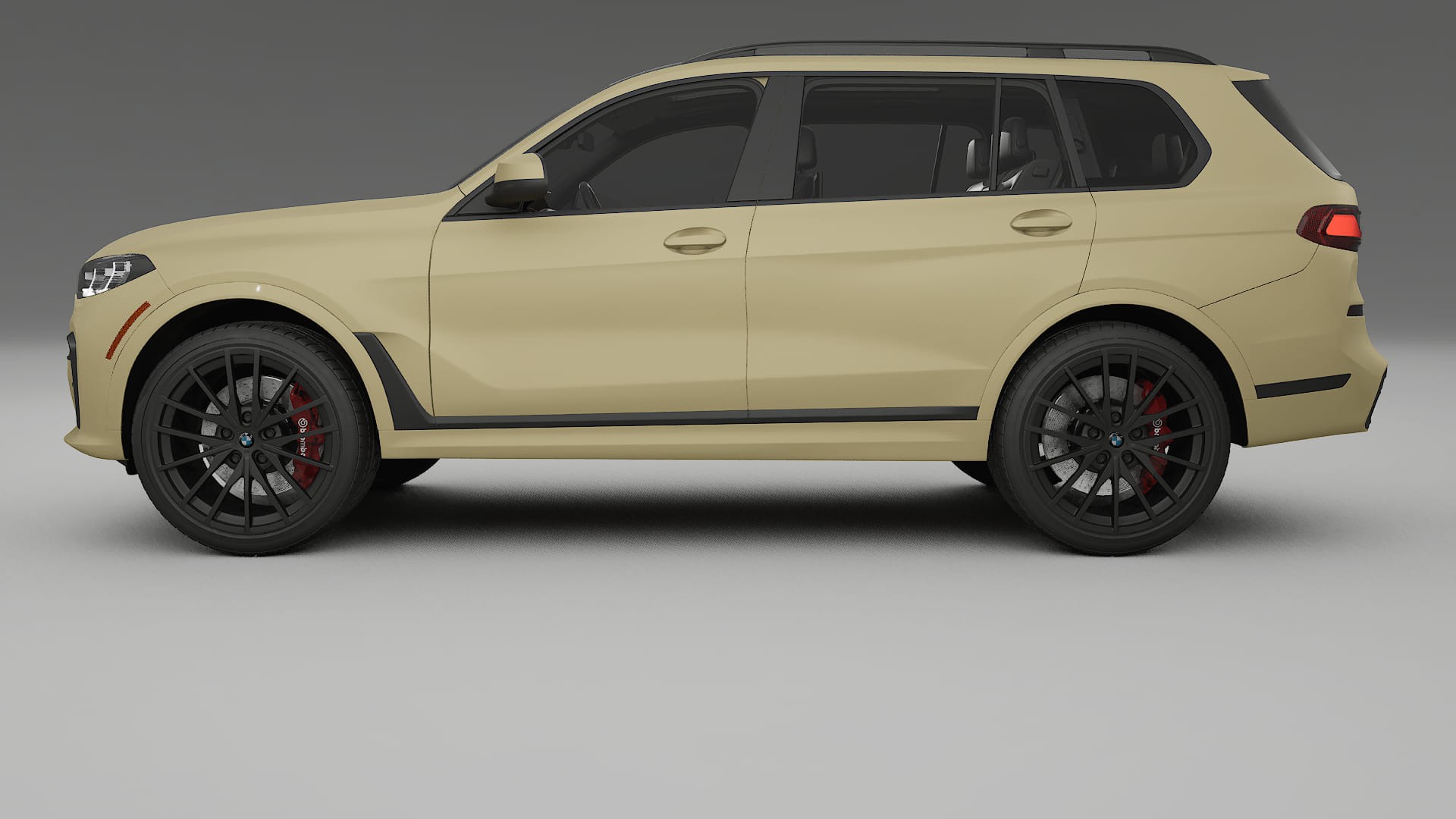 BMW X7 M G07 TPU Lackskyddsfilm | SAND Färgskiftande PPF – Komplett Förskuret Kit