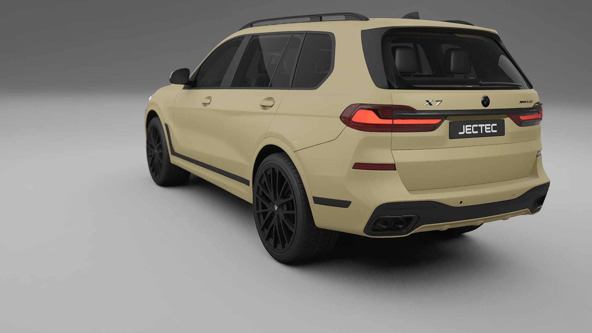 BMW X7 M G07 TPU Lackskyddsfilm | SAND Färgskiftande PPF – Komplett Förskuret Kit