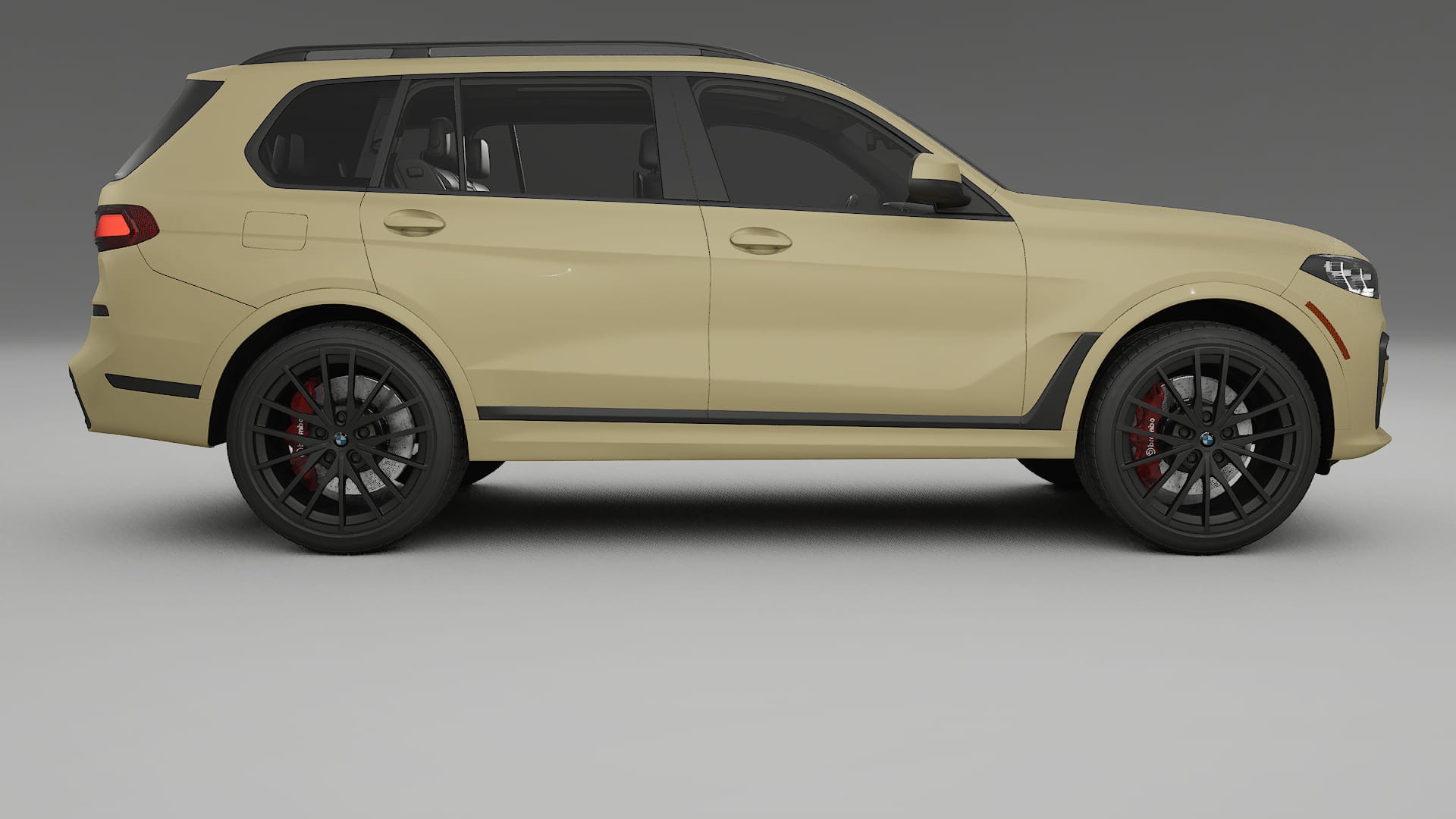 BMW X7 M G07 TPU Lackskyddsfilm | SAND Färgskiftande PPF – Komplett Förskuret Kit