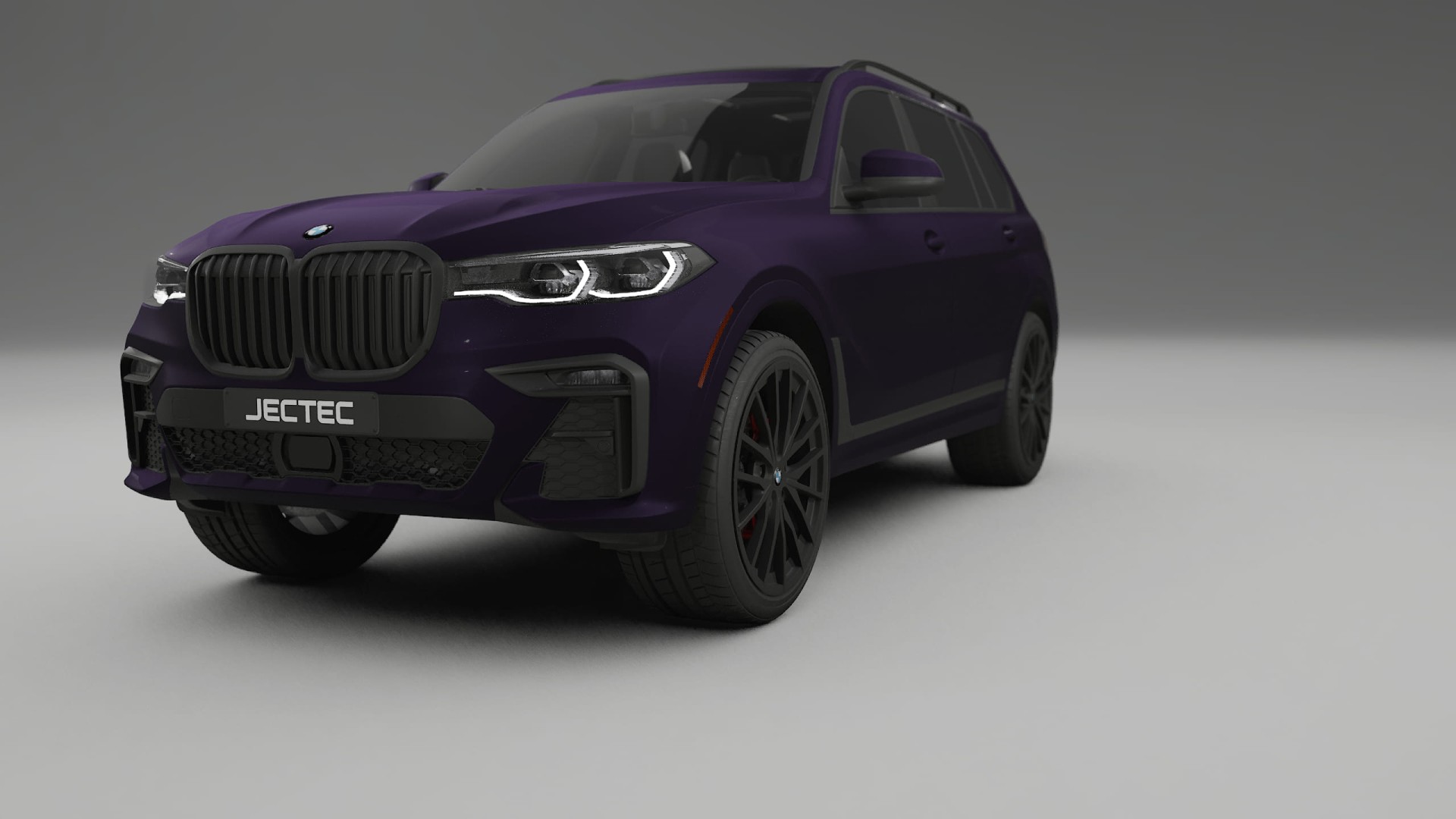 BMW X7 M G07 TPU Lackskyddsfilm | VIOLET Färgskiftande PPF – Komplett Förskuret Kit