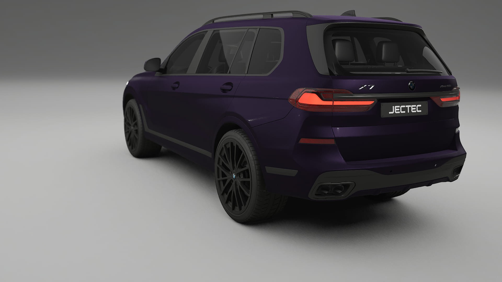 BMW X7 M G07 TPU Lackskyddsfilm | VIOLET Färgskiftande PPF – Komplett Förskuret Kit