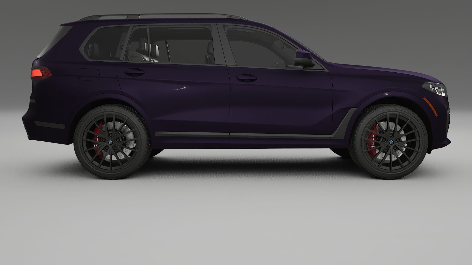 BMW X7 M G07 TPU Lackskyddsfilm | VIOLET Färgskiftande PPF – Komplett Förskuret Kit
