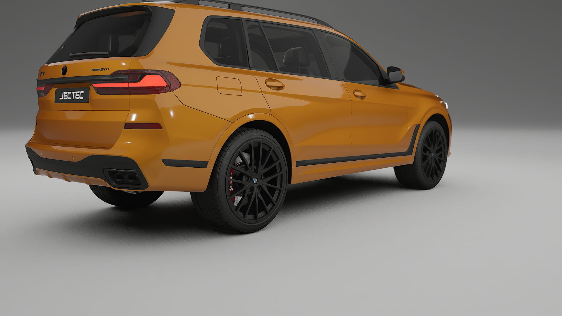 BMW X7 M G07 TPU Lackskyddsfilm | DAISY Färgskiftande PPF – Komplett Förskuret Kit