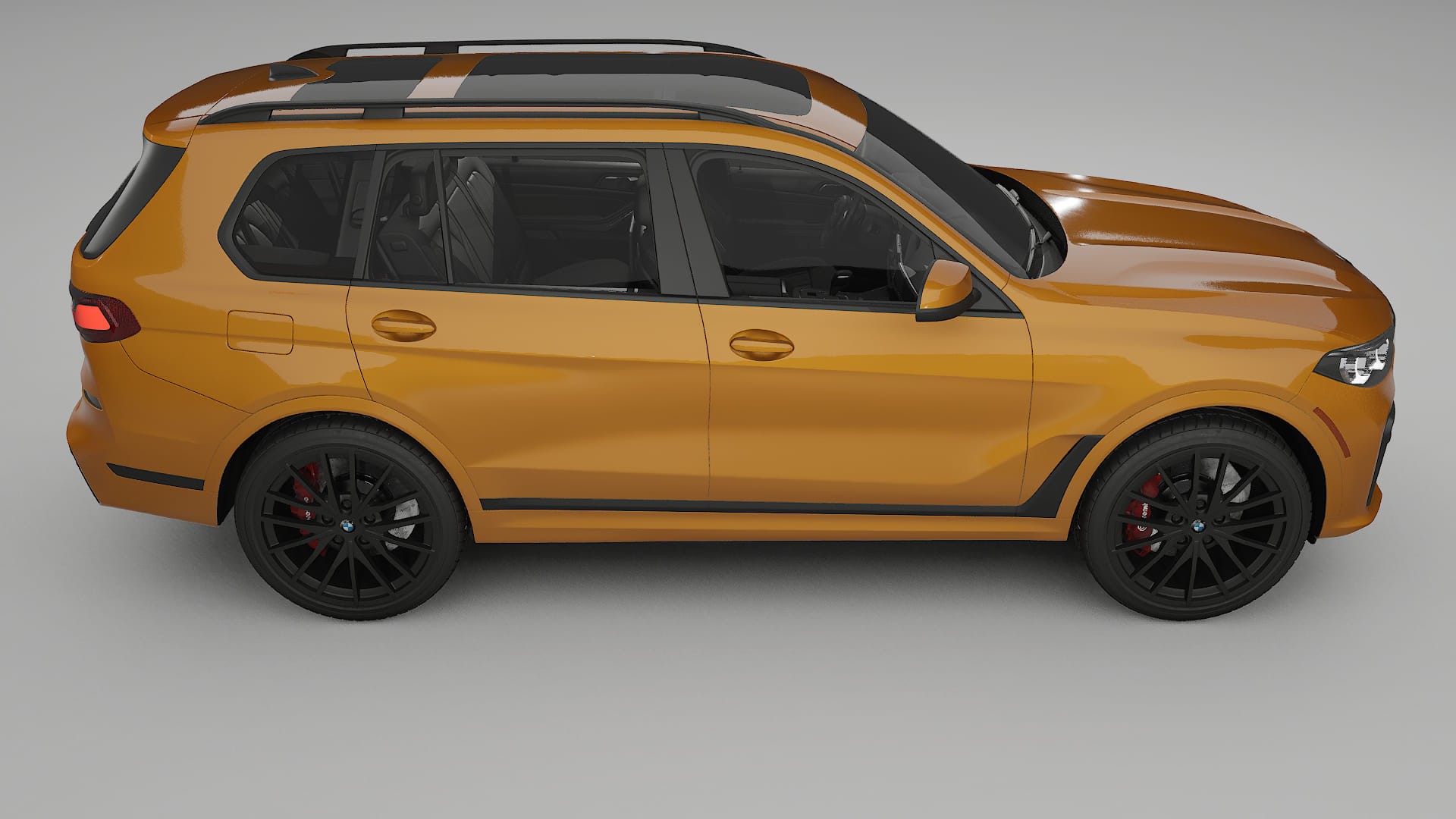 BMW X7 M G07 TPU Lackskyddsfilm | DAISY Färgskiftande PPF – Komplett Förskuret Kit