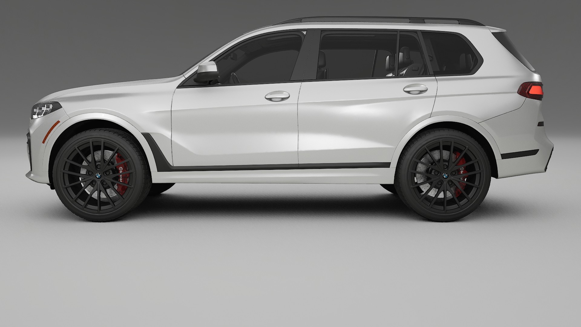 BMW X7 M G07 TPU Lackskyddsfilm | OPAL Färgskiftande PPF – Komplett Förskuret Kit