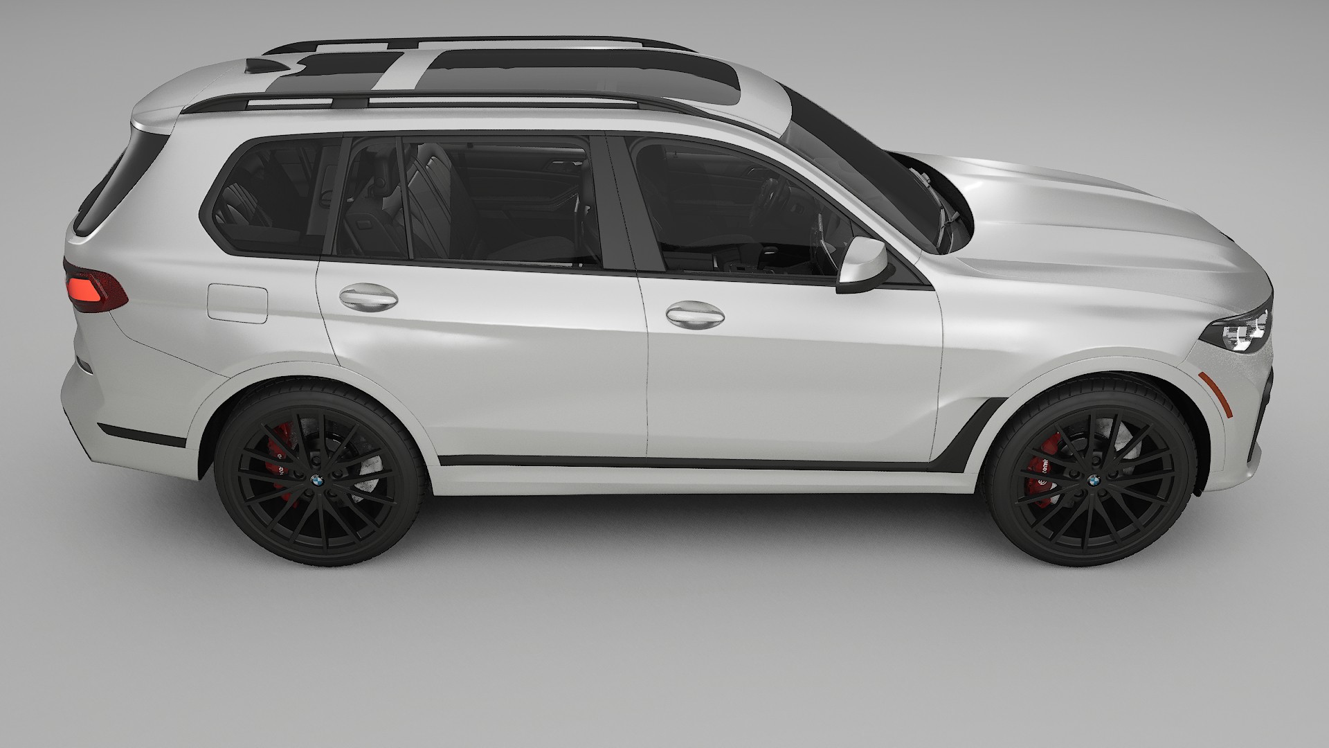 BMW X7 M G07 TPU Lackskyddsfilm | OPAL Färgskiftande PPF – Komplett Förskuret Kit