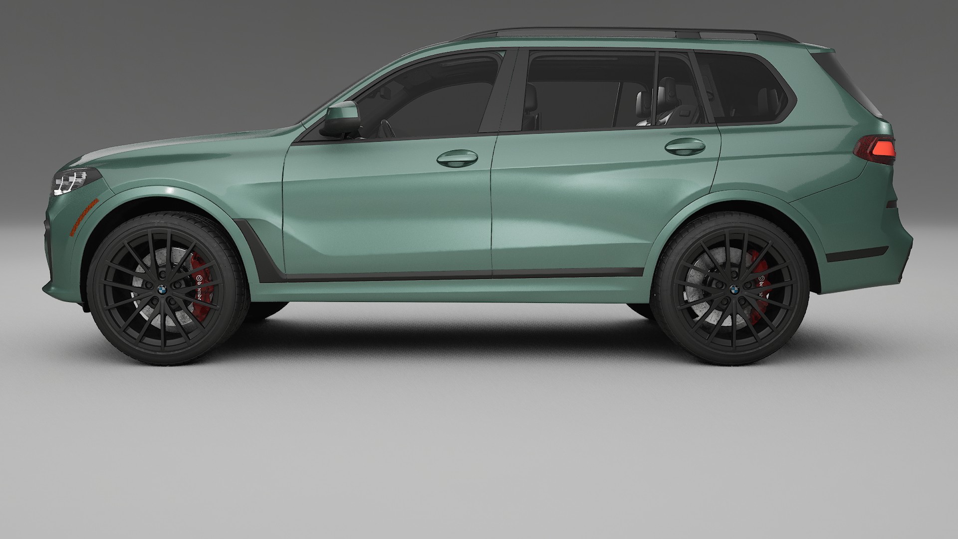 BMW X7 M G07 TPU Lackskyddsfilm | EVERGREEN Färgskiftande PPF – Komplett Förskuret Kit