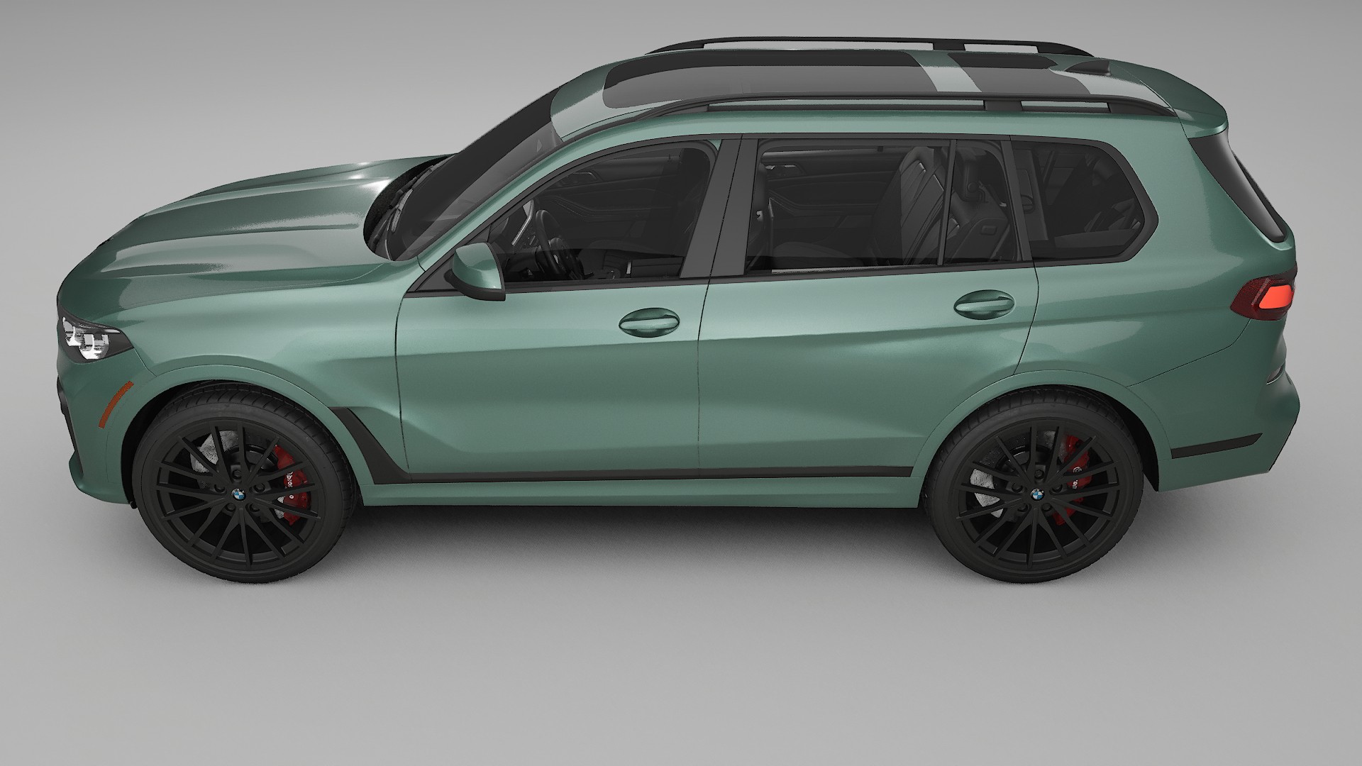 BMW X7 M G07 TPU Lackskyddsfilm | EVERGREEN Färgskiftande PPF – Komplett Förskuret Kit