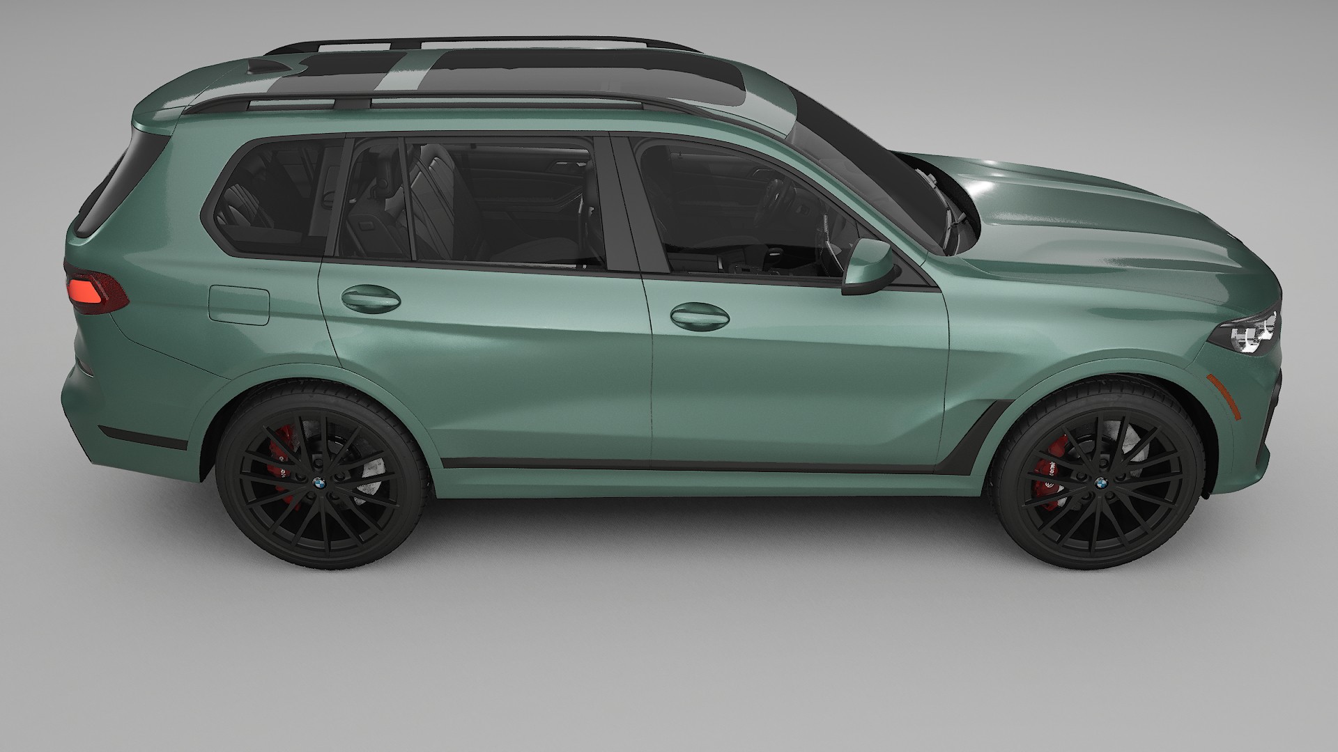 BMW X7 M G07 TPU Lackskyddsfilm | EVERGREEN Färgskiftande PPF – Komplett Förskuret Kit