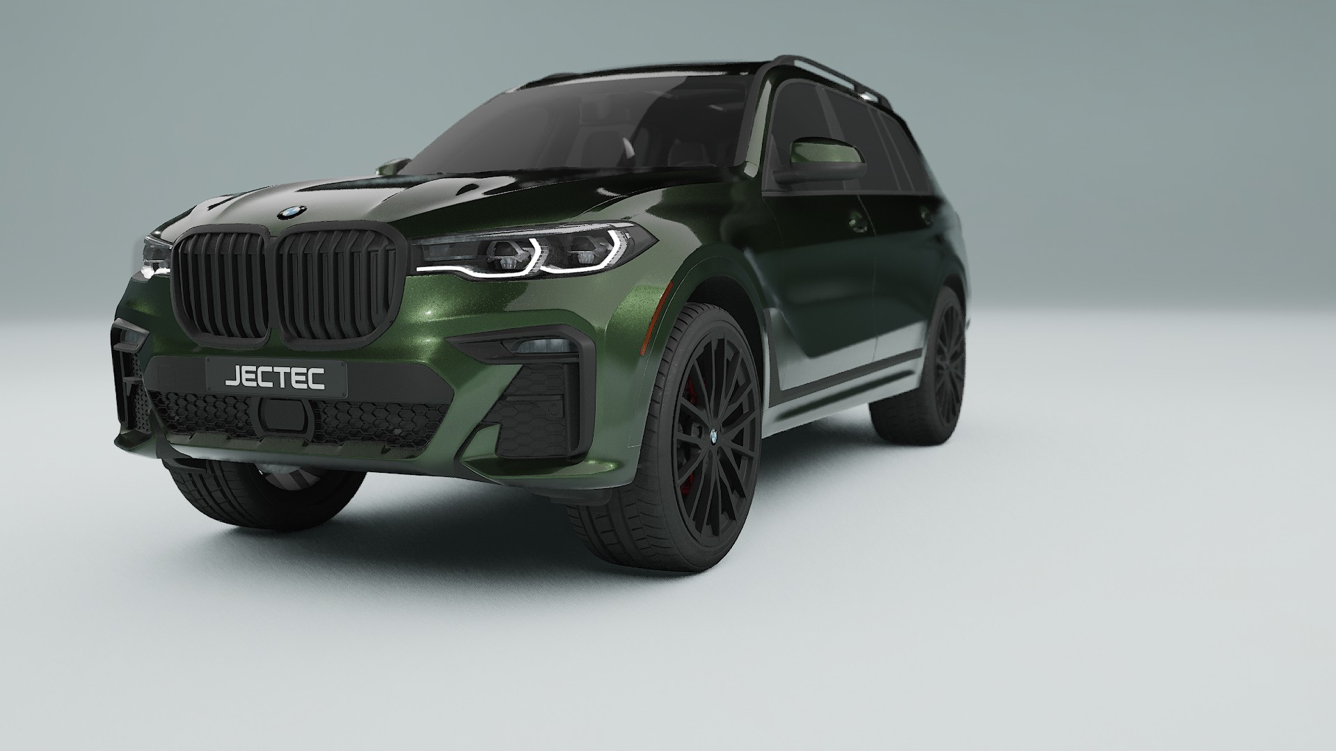 BMW X7 M G07 TPU Lackskyddsfilm | LAGOON Färgskiftande PPF – Komplett Förskuret Kit