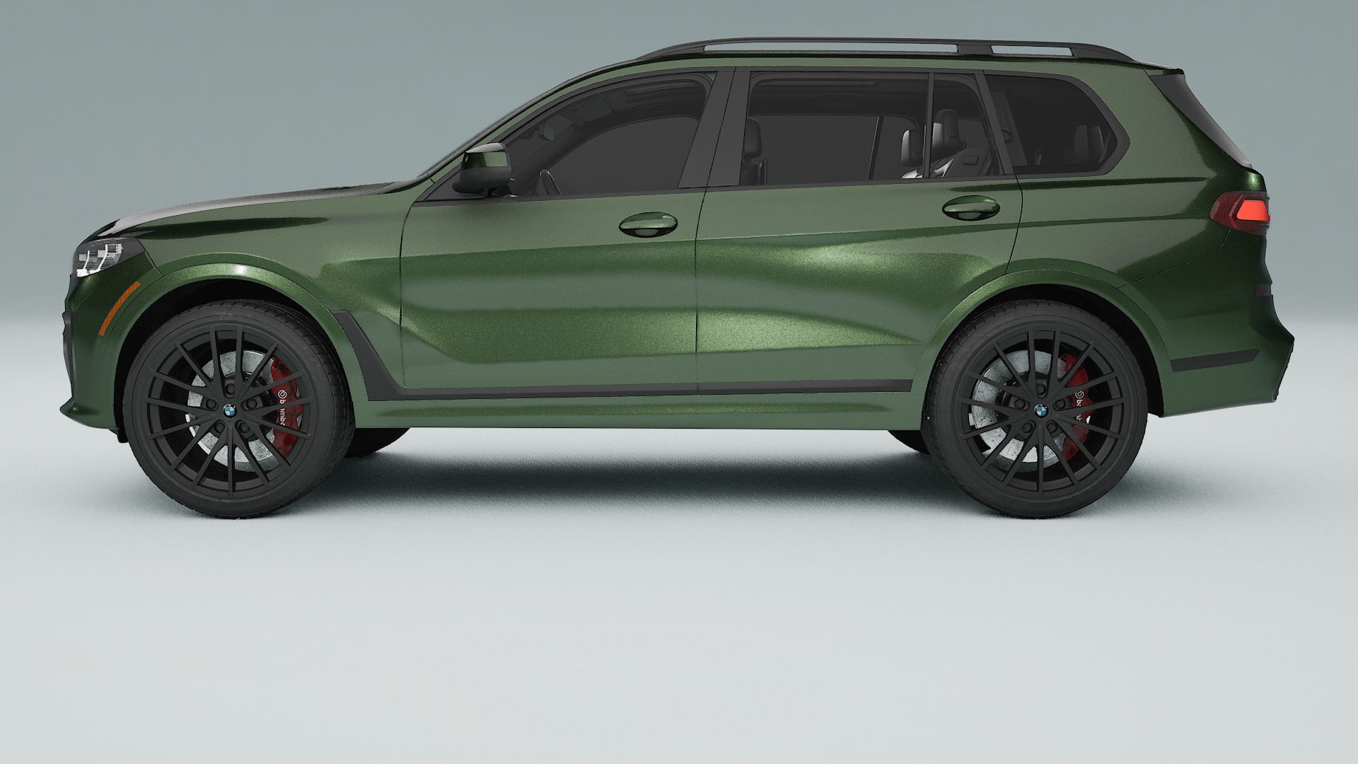 BMW X7 M G07 TPU Lackskyddsfilm | LAGOON Färgskiftande PPF – Komplett Förskuret Kit