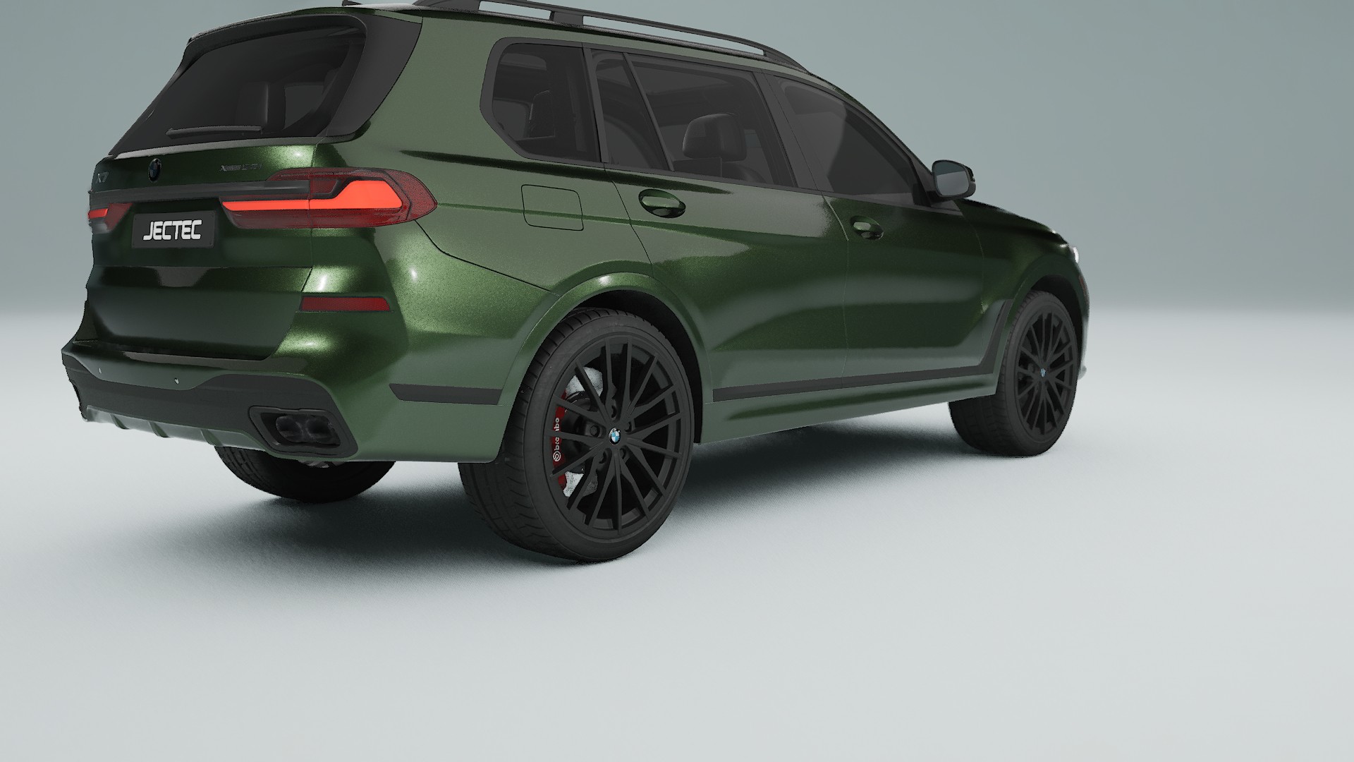 BMW X7 M G07 TPU Lackskyddsfilm | LAGOON Färgskiftande PPF – Komplett Förskuret Kit