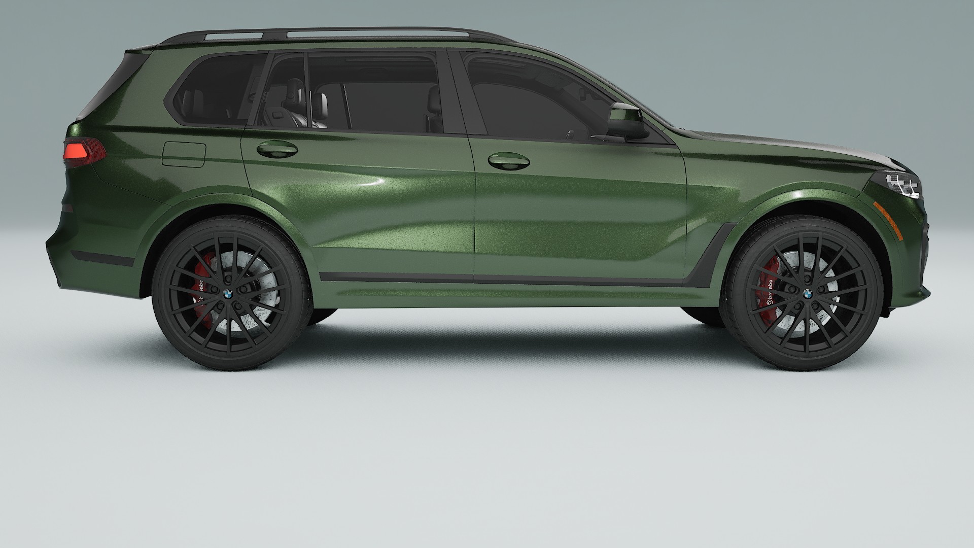 BMW X7 M G07 TPU Lackskyddsfilm | LAGOON Färgskiftande PPF – Komplett Förskuret Kit