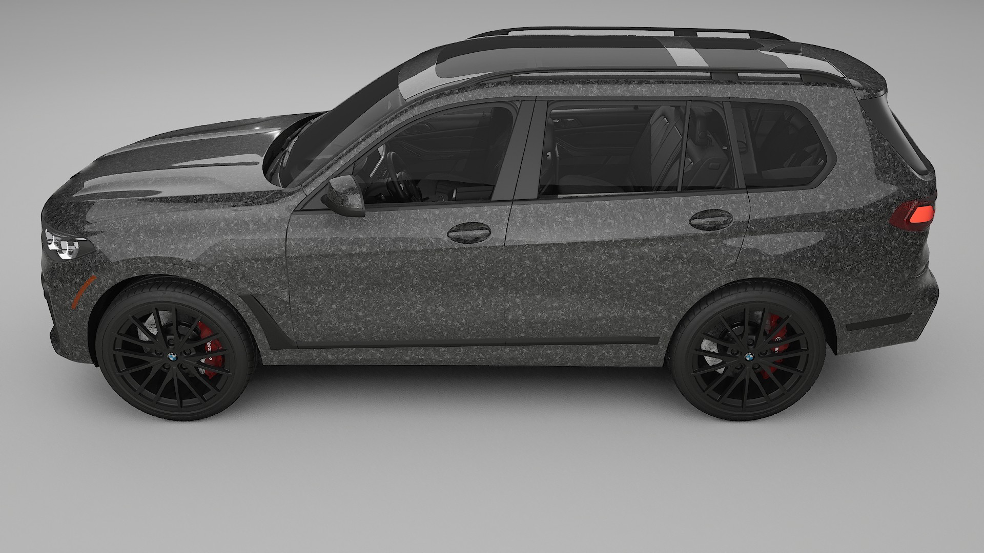 BMW X7 M G07 TPU Lackskyddsfilm | FORGED S Färgskiftande PPF – Komplett Förskuret Kit