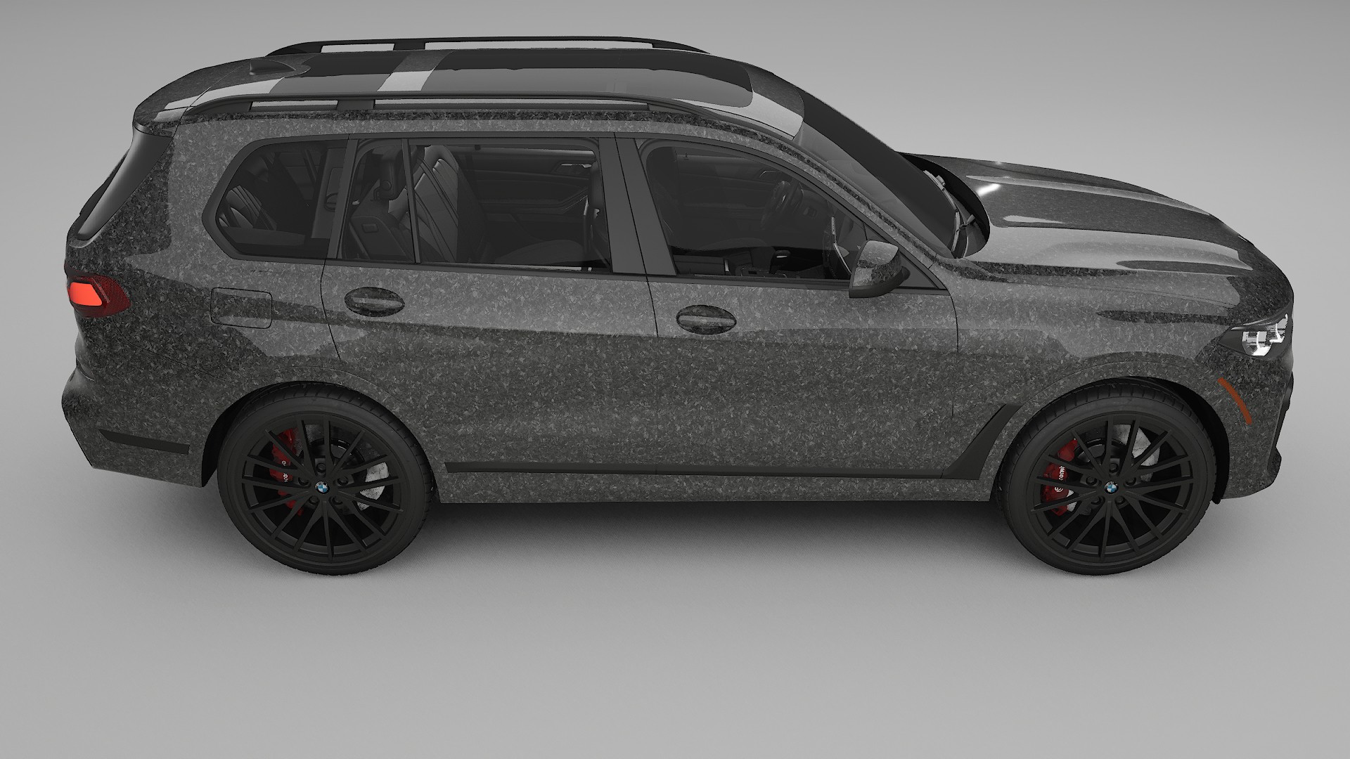BMW X7 M G07 TPU Lackskyddsfilm | FORGED S Färgskiftande PPF – Komplett Förskuret Kit