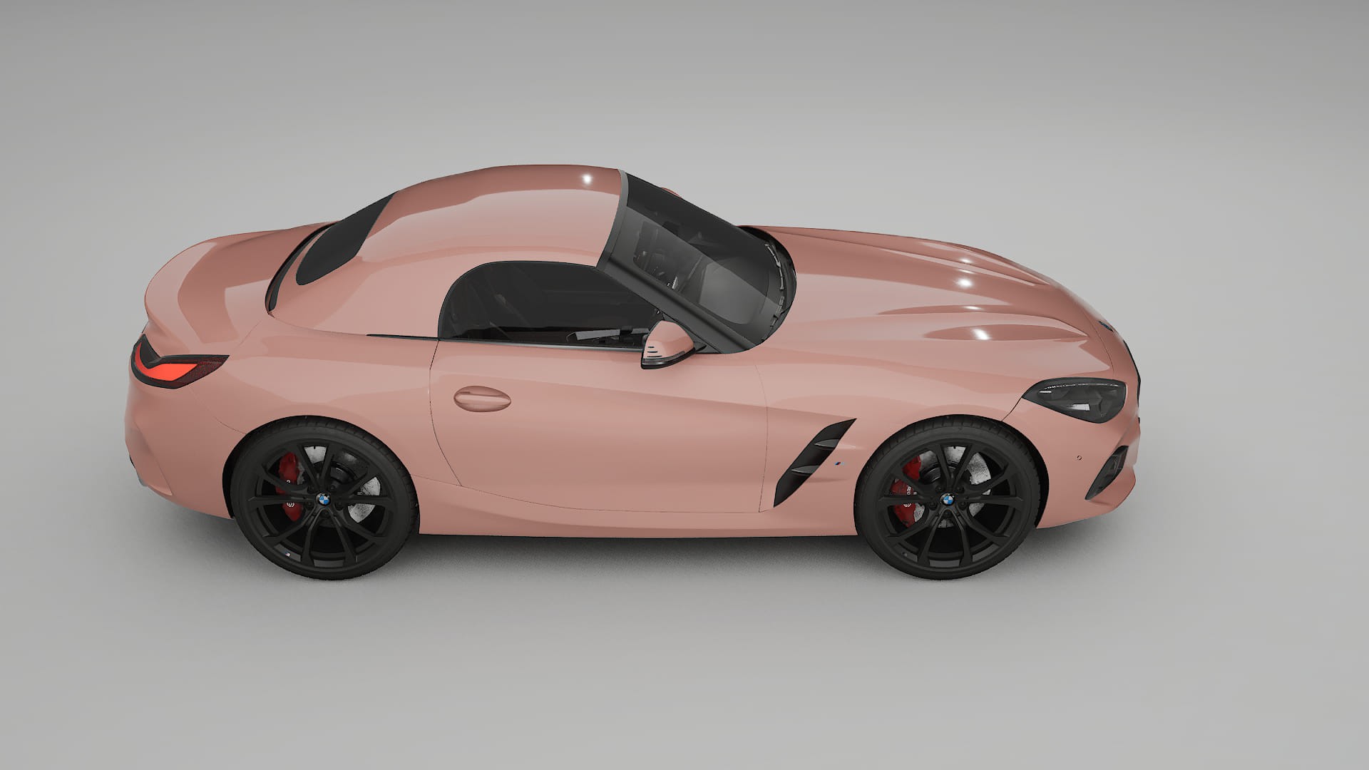 BMW Z4 G29 TPU Lackskyddsfilm | BLUSH Färgskiftande PPF – Komplett Förskuret Kit