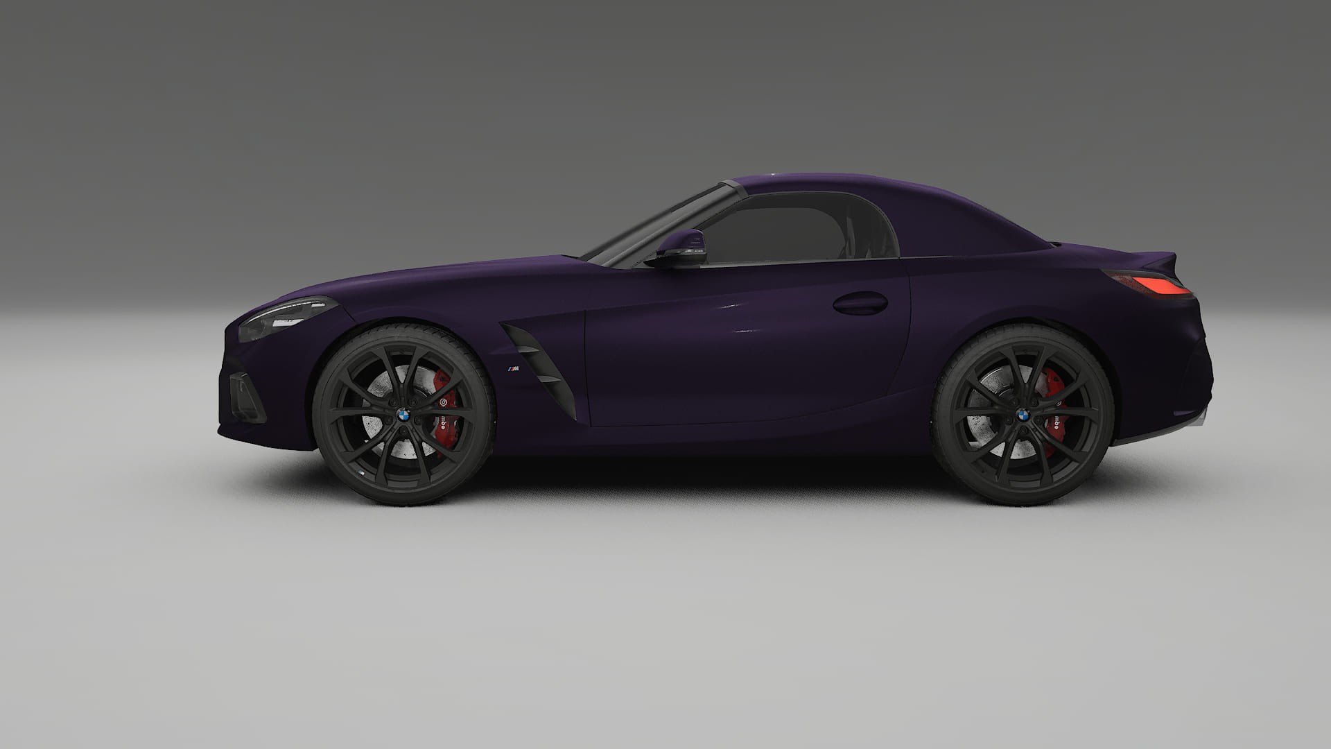 BMW Z4 G29 TPU Lackskyddsfilm | VIOLET Färgskiftande PPF – Komplett Förskuret Kit