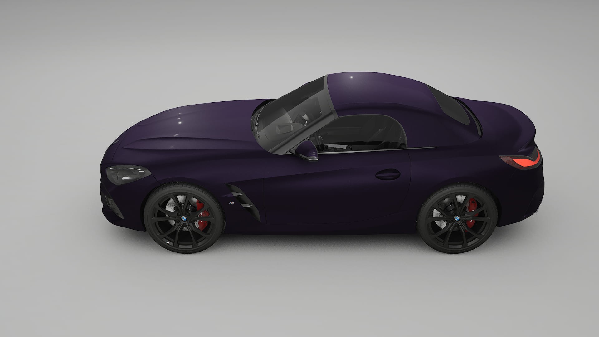 BMW Z4 G29 TPU Lackskyddsfilm | VIOLET Färgskiftande PPF – Komplett Förskuret Kit