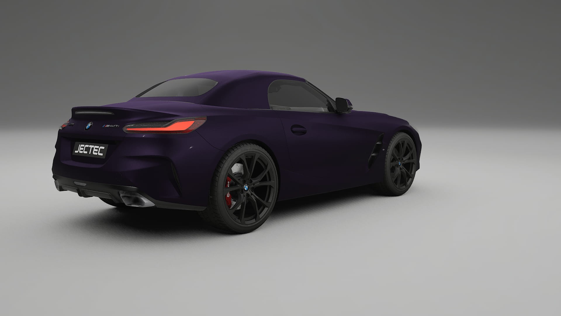 BMW Z4 G29 TPU Lackskyddsfilm | VIOLET Färgskiftande PPF – Komplett Förskuret Kit