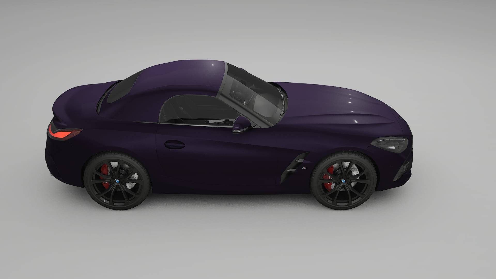 BMW Z4 G29 TPU Lackskyddsfilm | VIOLET Färgskiftande PPF – Komplett Förskuret Kit