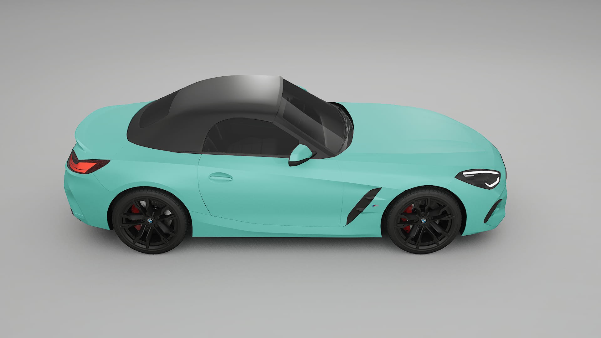 BMW Z4 G29 M40i First edition roadster TPU Lackskyddsfilm | FROST Färgskiftande PPF – Komplett Förskuret Kit