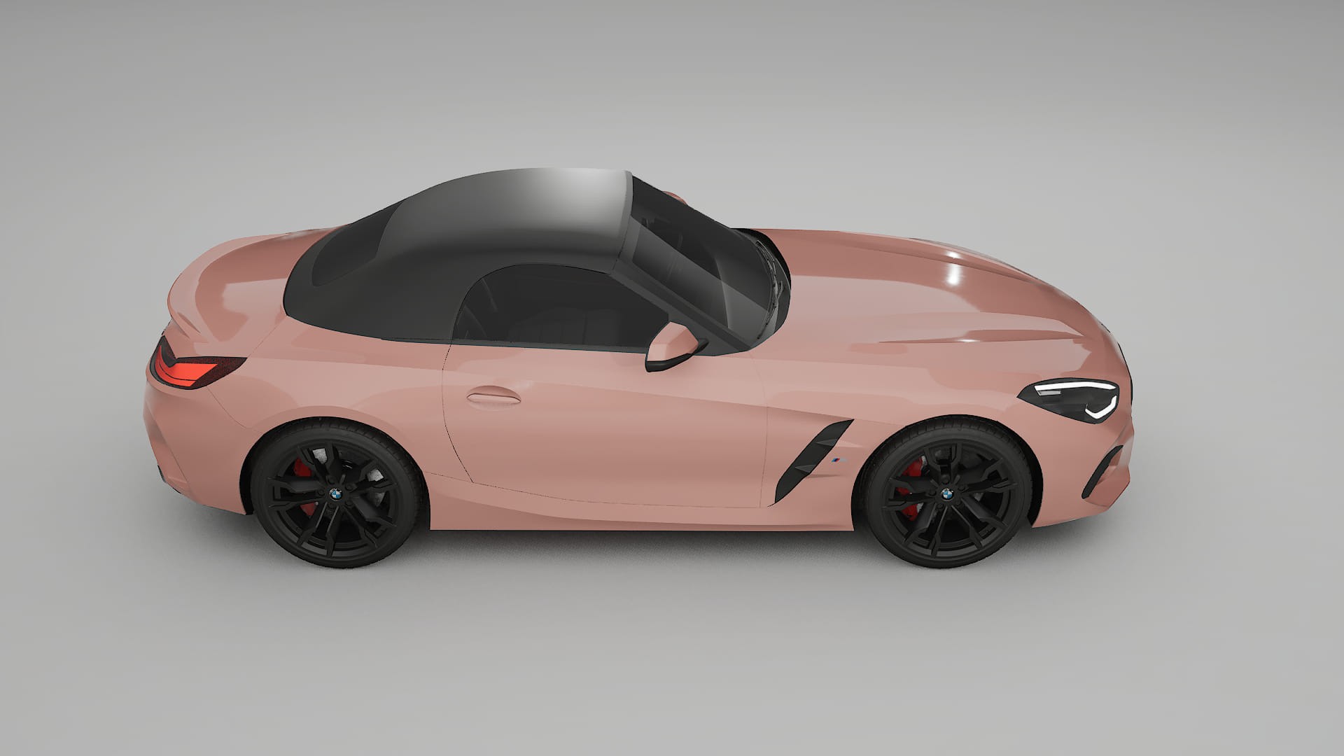 BMW Z4 G29 M40i First edition roadster TPU Lackskyddsfilm | BLUSH Färgskiftande PPF – Komplett Förskuret Kit